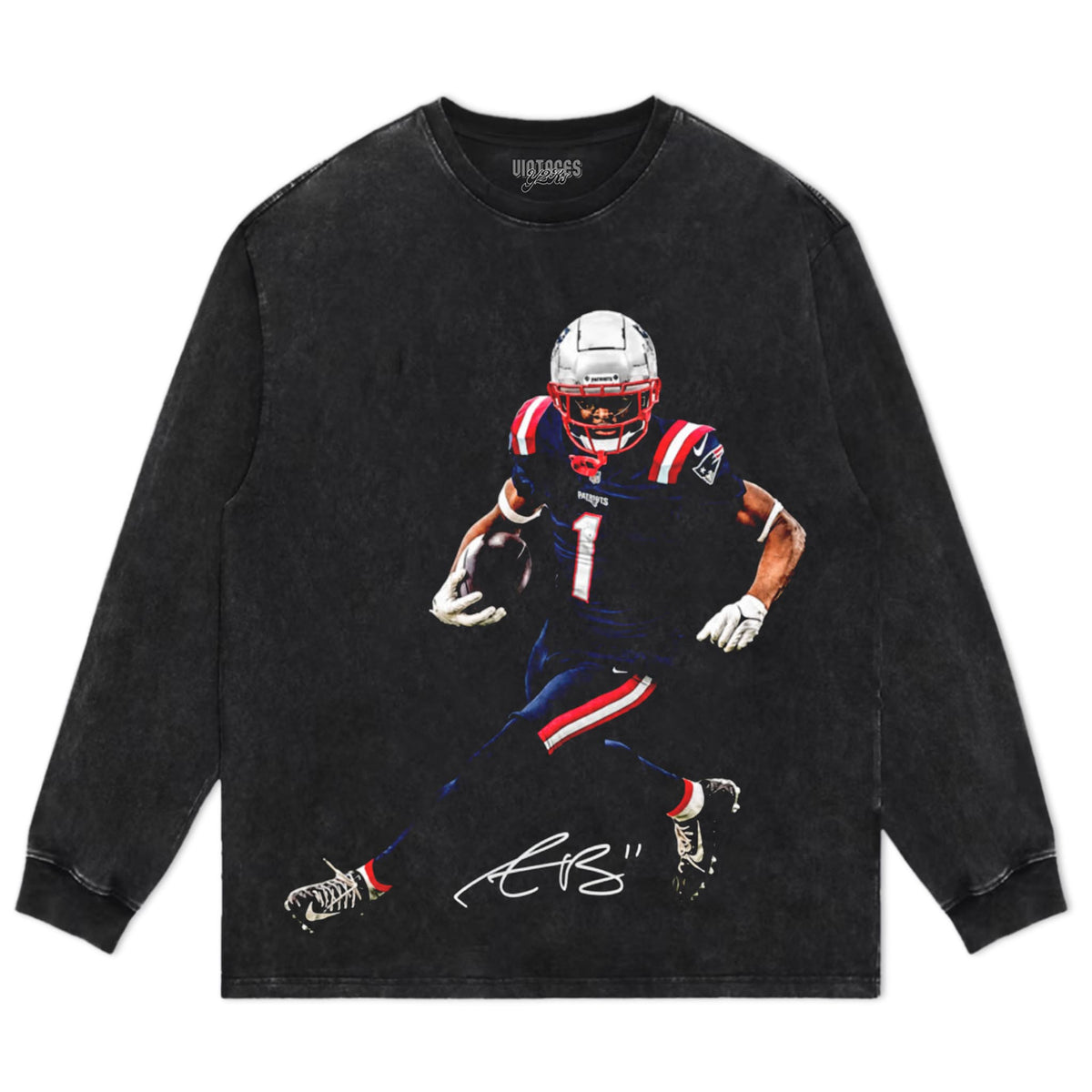 A.J.-BROWN - NEW ENGLAND PATRIOTS TANK TOP & TEE & LONG SLEEVE & LAYERED LS & HOODIE