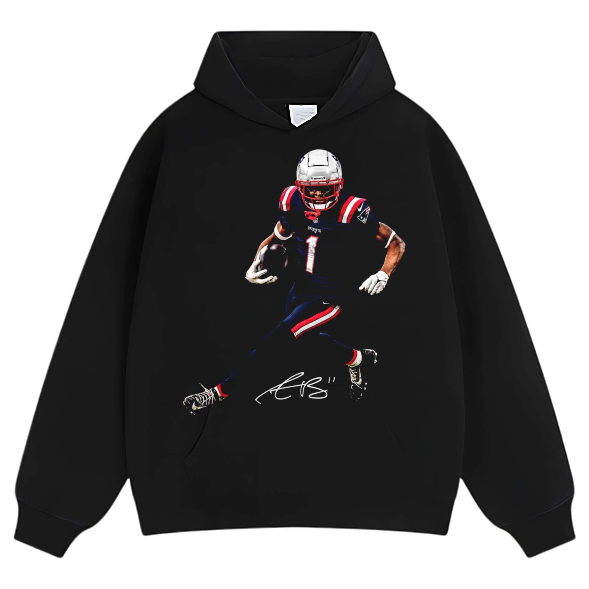 A.J.-BROWN - NEW ENGLAND PATRIOTS TANK TOP & TEE & LONG SLEEVE & LAYERED LS & HOODIE