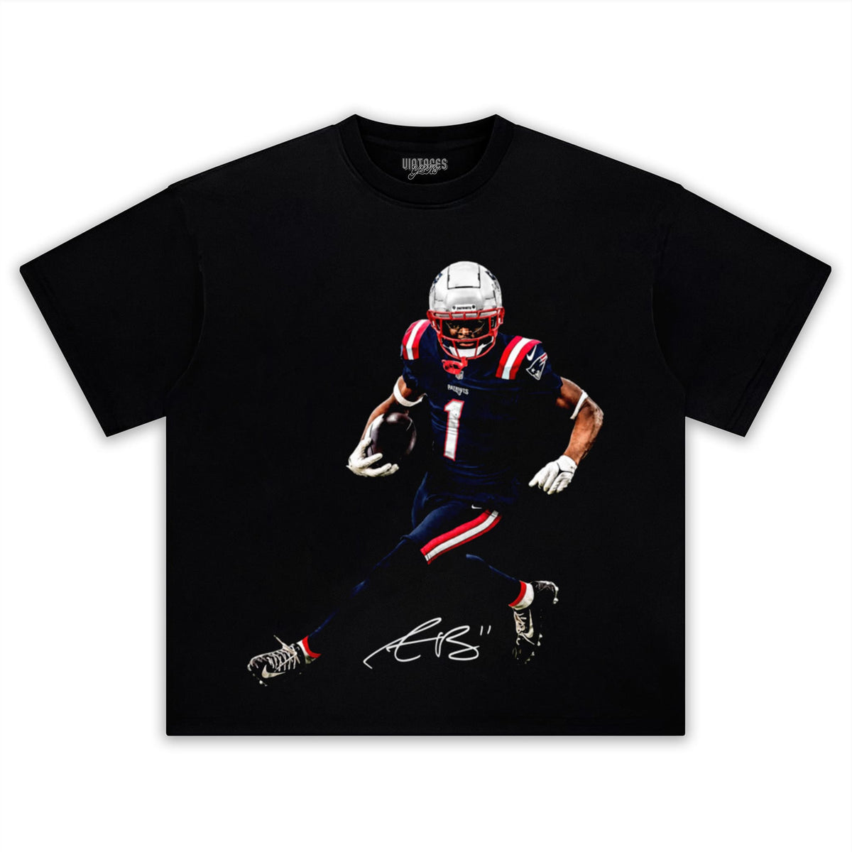 A.J.-BROWN - NEW ENGLAND PATRIOTS TANK TOP & TEE & LONG SLEEVE & LAYERED LS & HOODIE