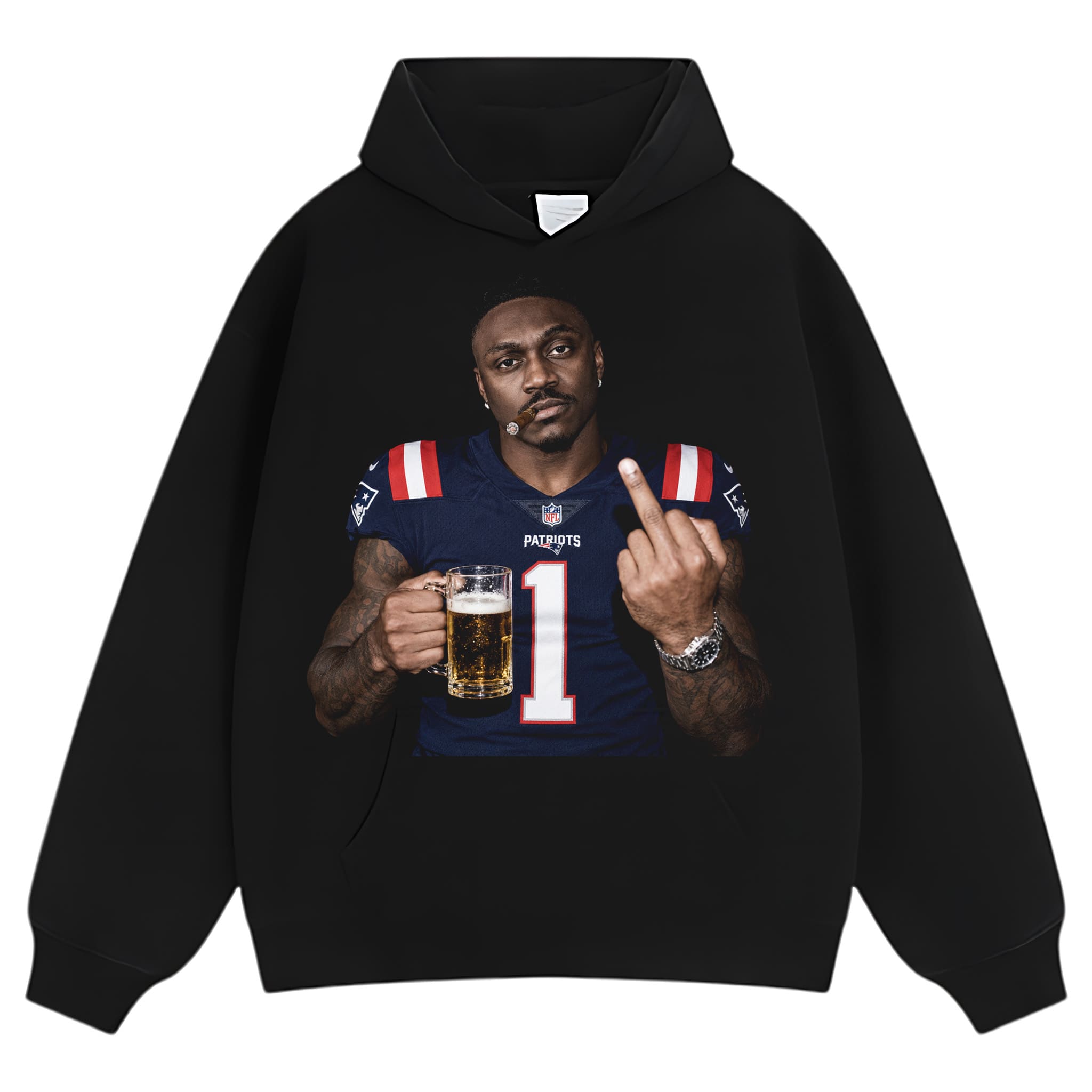 A.J. BROWN - MIDDLE FINGER V2 TANK TOP & TEE & LONG SLEEVE & LAYERED LS & HOODIE