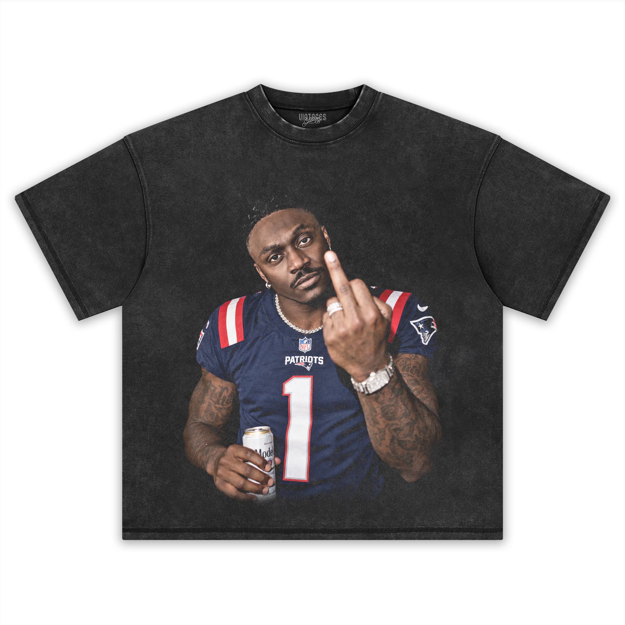 A.J. BROWN - MIDDLE FINGER V3 TANK TOP & TEE & LONG SLEEVE & LAYERED LS & HOODIE