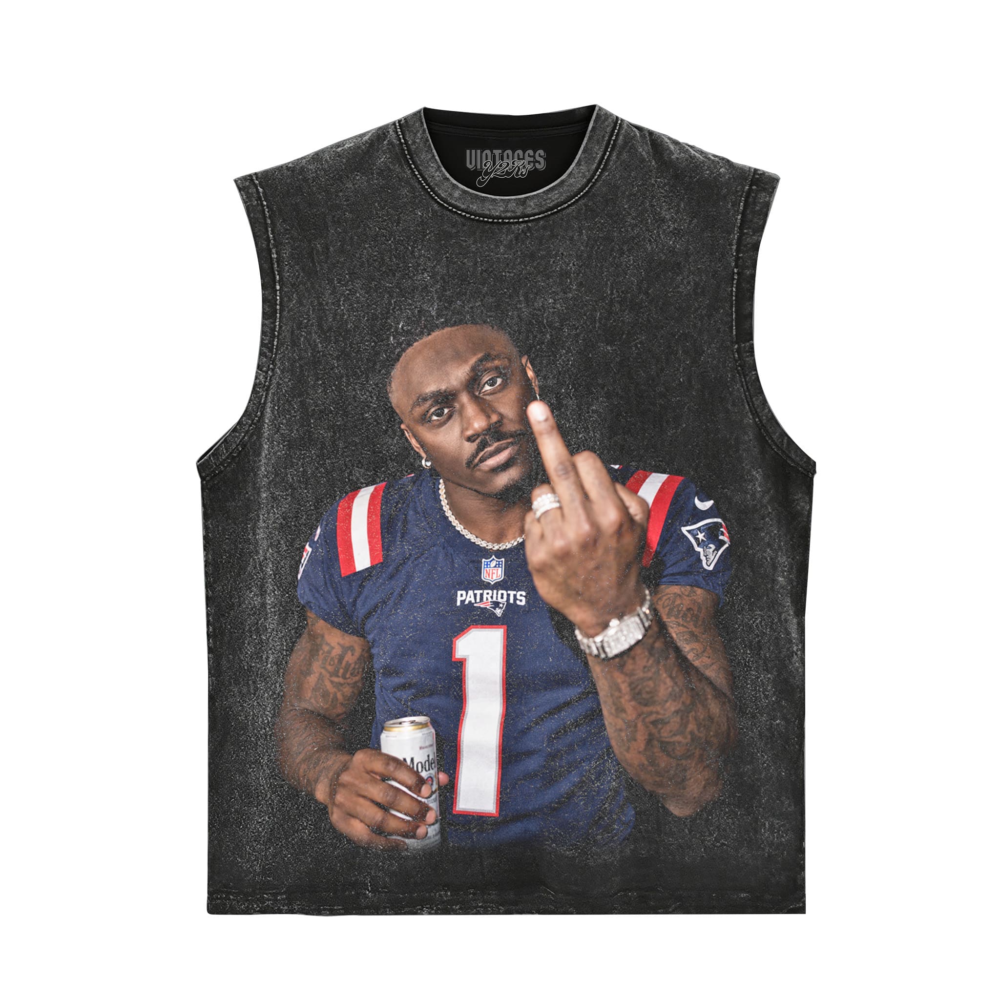 A.J. BROWN - MIDDLE FINGER V3 TANK TOP & TEE & LONG SLEEVE & LAYERED LS & HOODIE