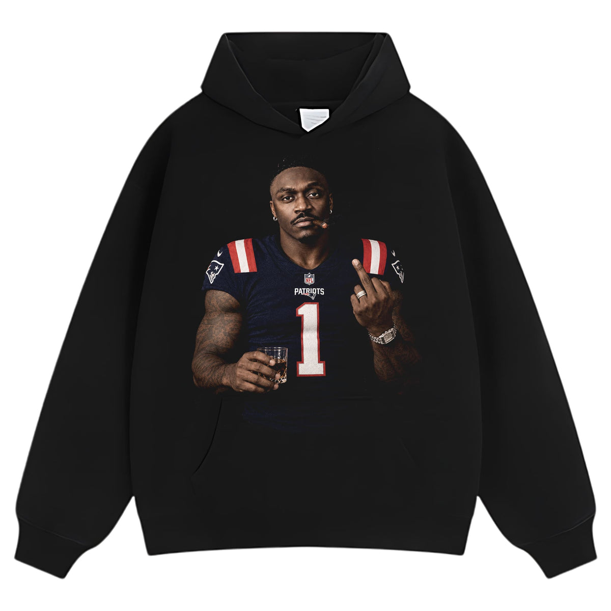 A.J. BROWN - MIDDLE FINGER V4 TANK TOP & TEE & LONG SLEEVE & LAYERED LS & HOODIE