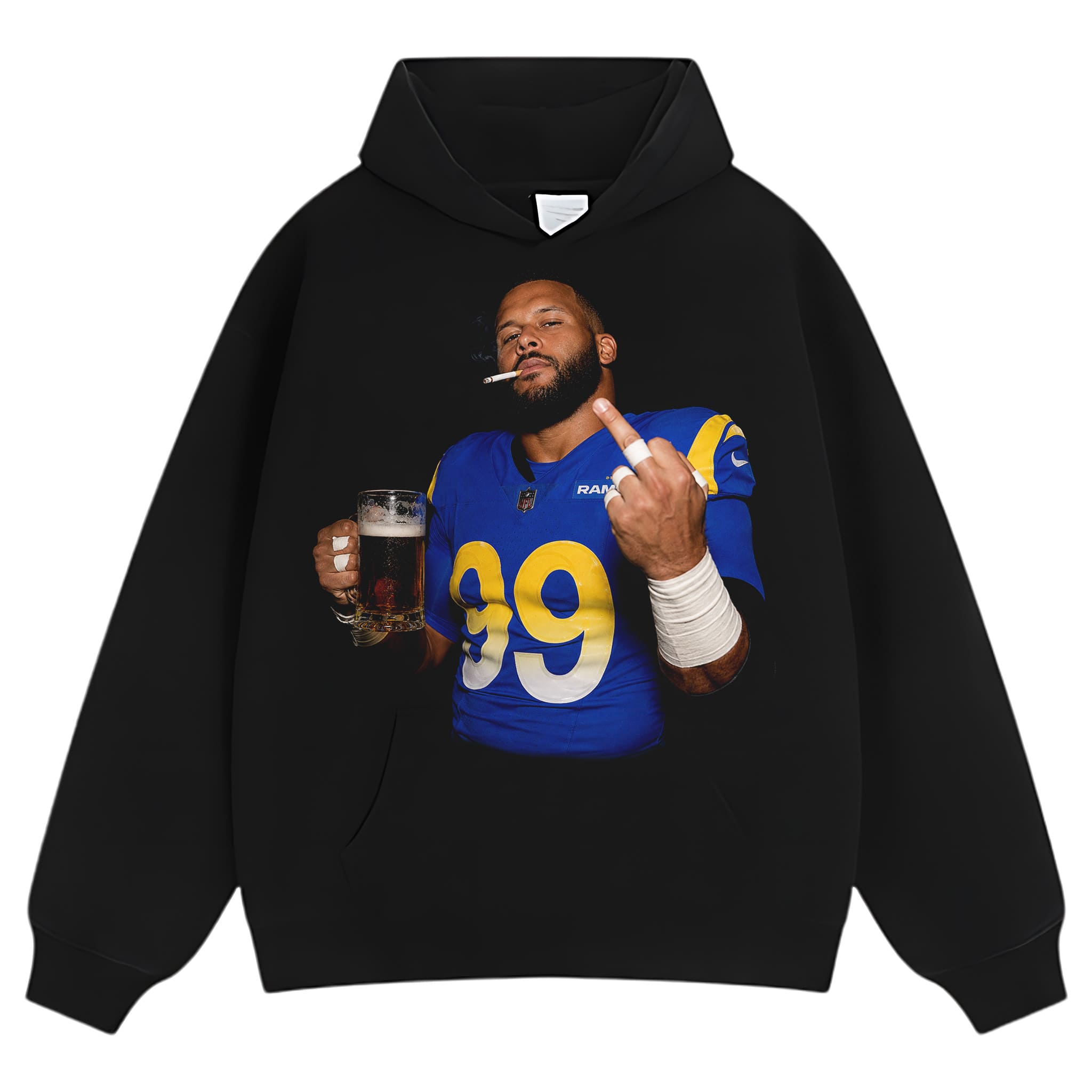 AARON DONALD - SOMKING TANK TOP & TEE & LONG SLEEVE & LAYERED LS & HOODIE