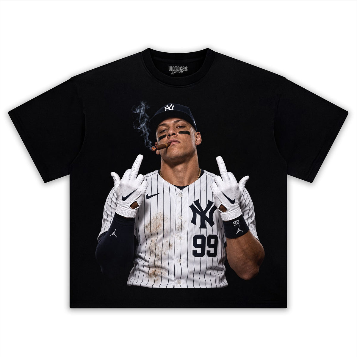 AARON JUDGE - MIDDLE FINGER TANK TOP & TEE & LONG SLEEVE & LAYERED LS & HOODIE