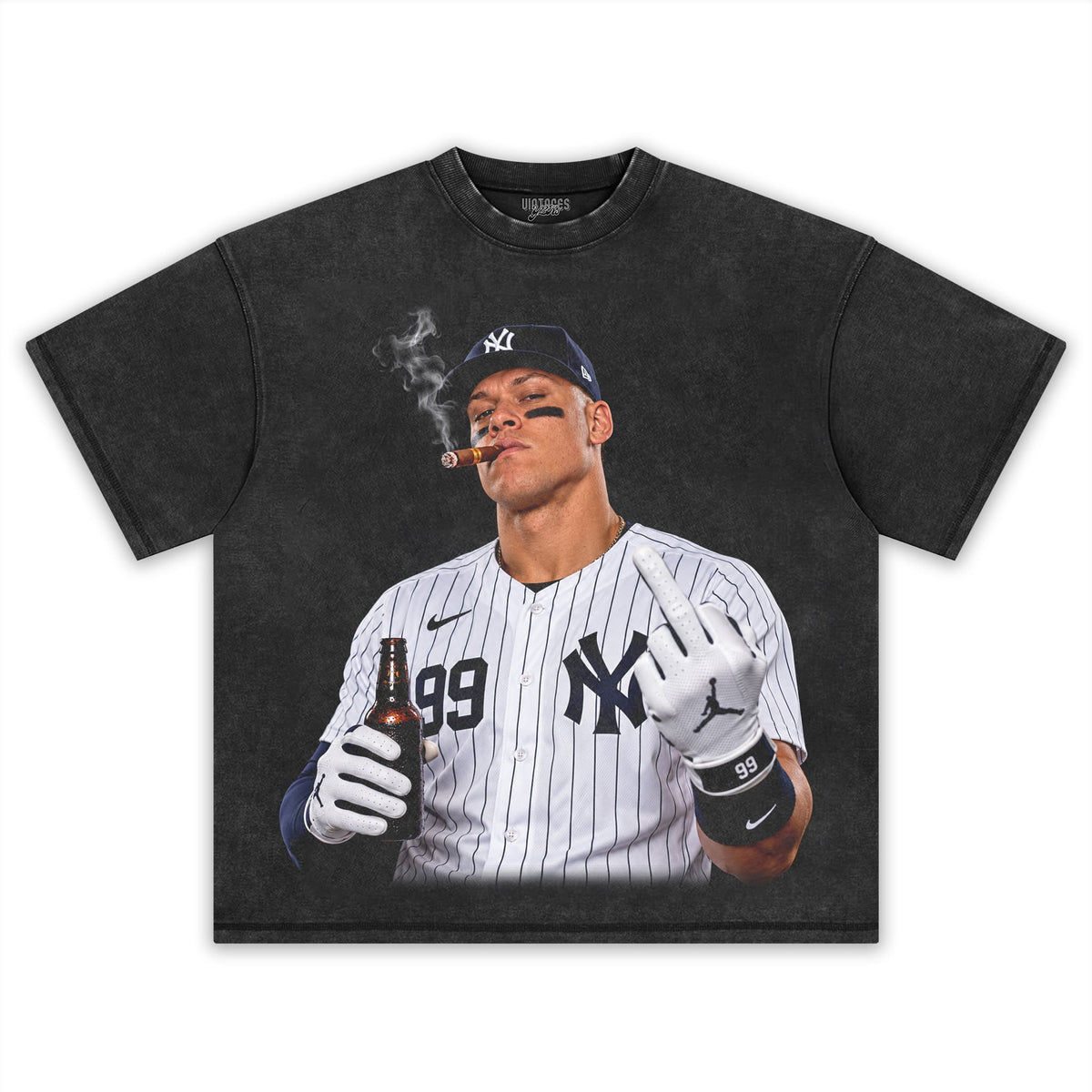AARON JUDGE - MIDDLE FINGER V2 TANK TOP & TEE & LONG SLEEVE & LAYERED LS & HOODIE