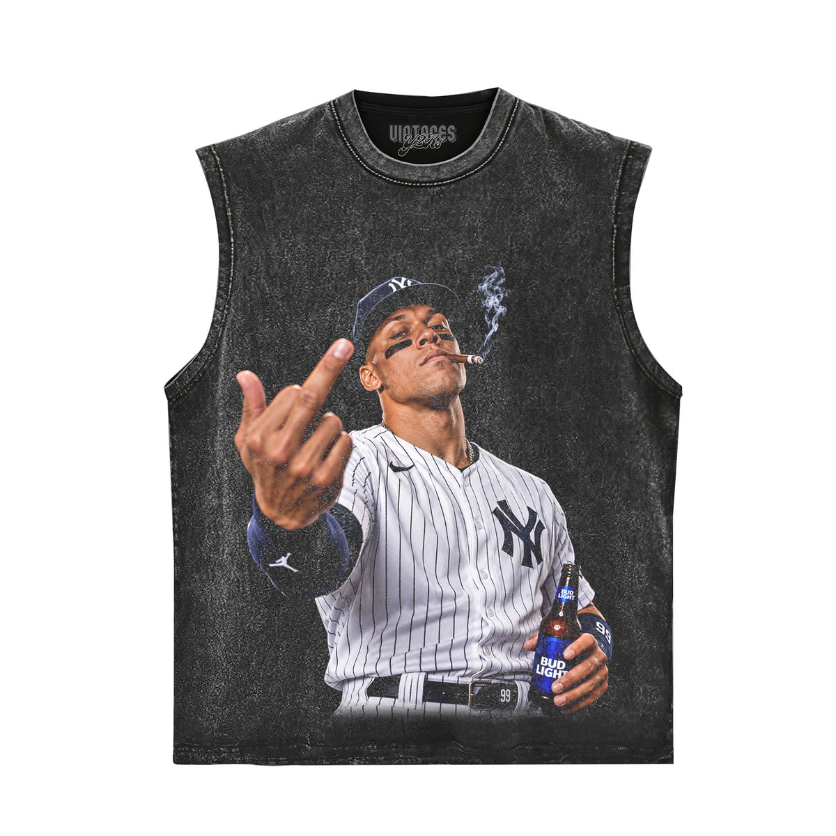 AARON JUDGE - MIDDLE FINGER V3 TANK TOP & TEE & LONG SLEEVE & LAYERED LS & HOODIE