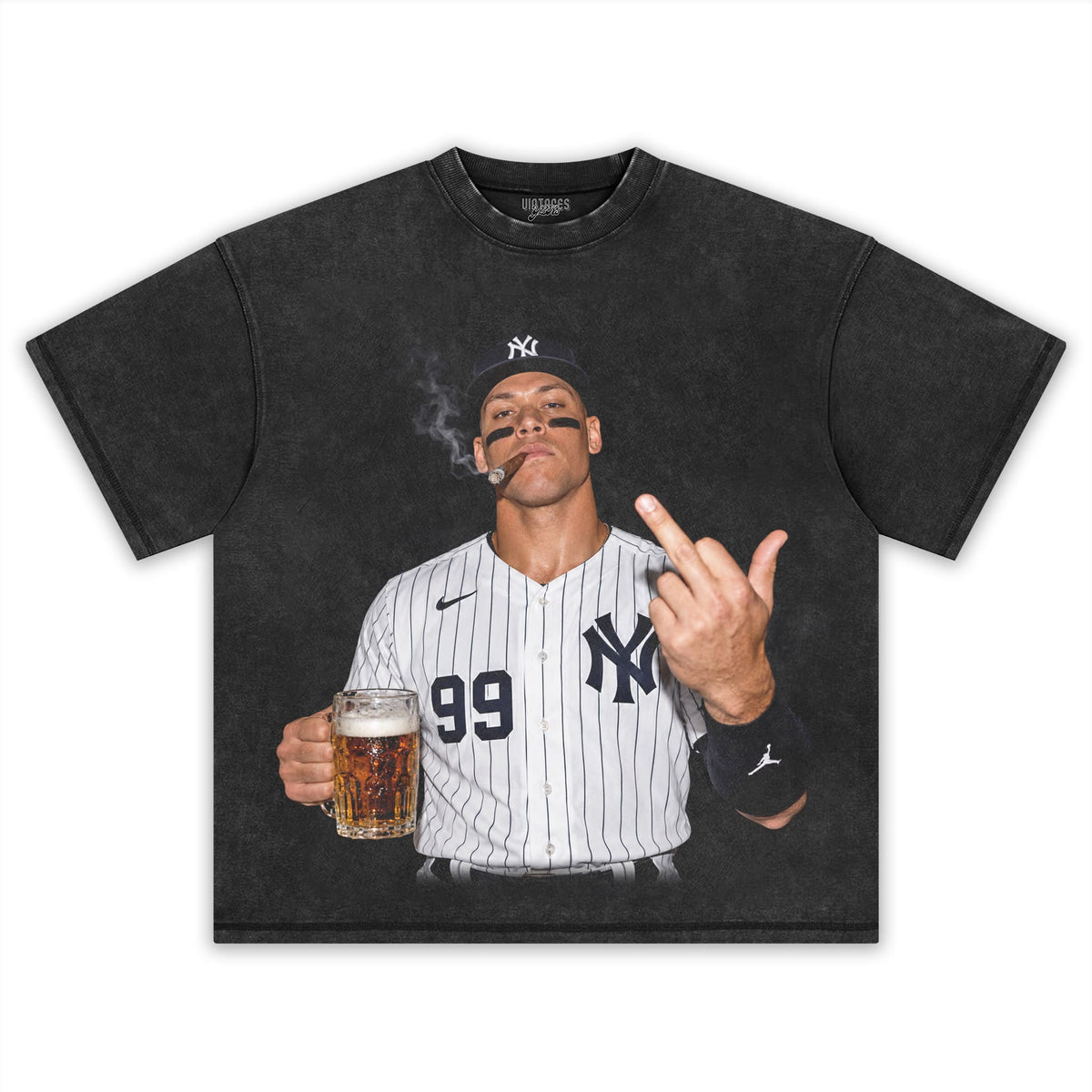 AARON JUDGE - MIDDLE FINGER V4 TANK TOP & TEE & LONG SLEEVE & LAYERED LS & HOODIE