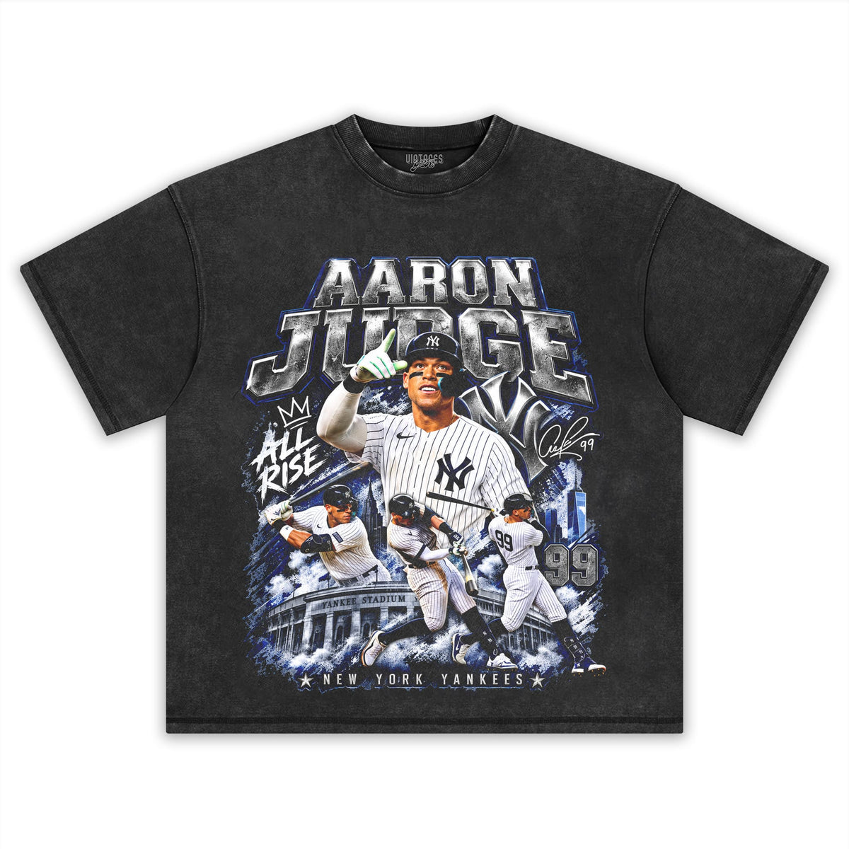 AARON JUDGE BASEBALL TANK TOP & TEE & LONG SLEEVE & LAYERED LS & HOODIE