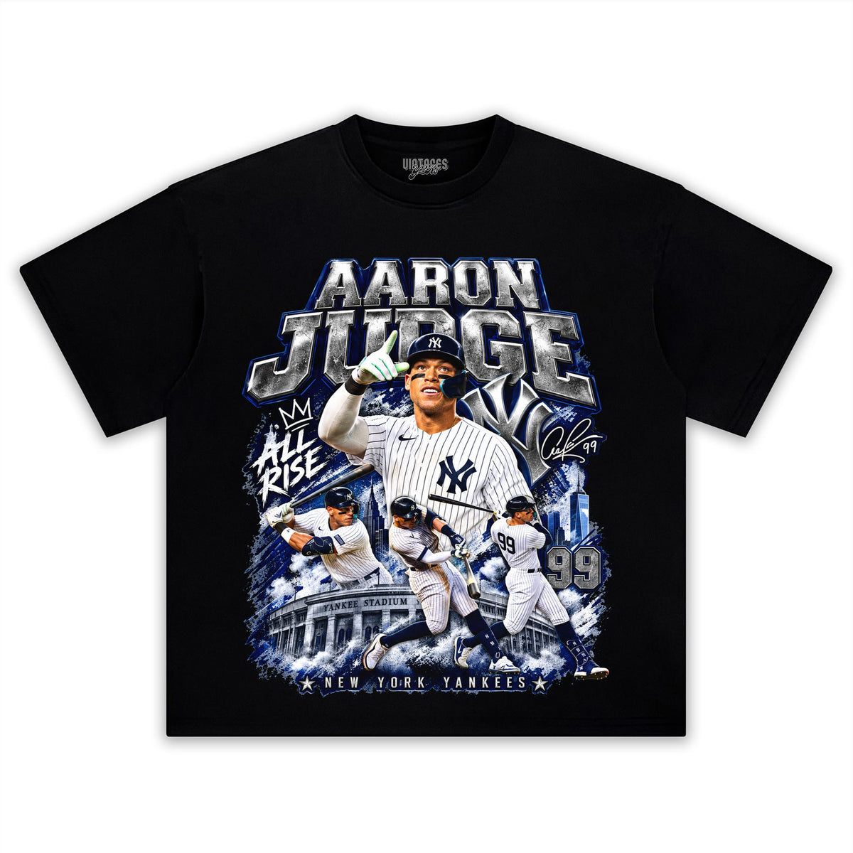 AARON JUDGE BASEBALL TANK TOP & TEE & LONG SLEEVE & LAYERED LS & HOODIE