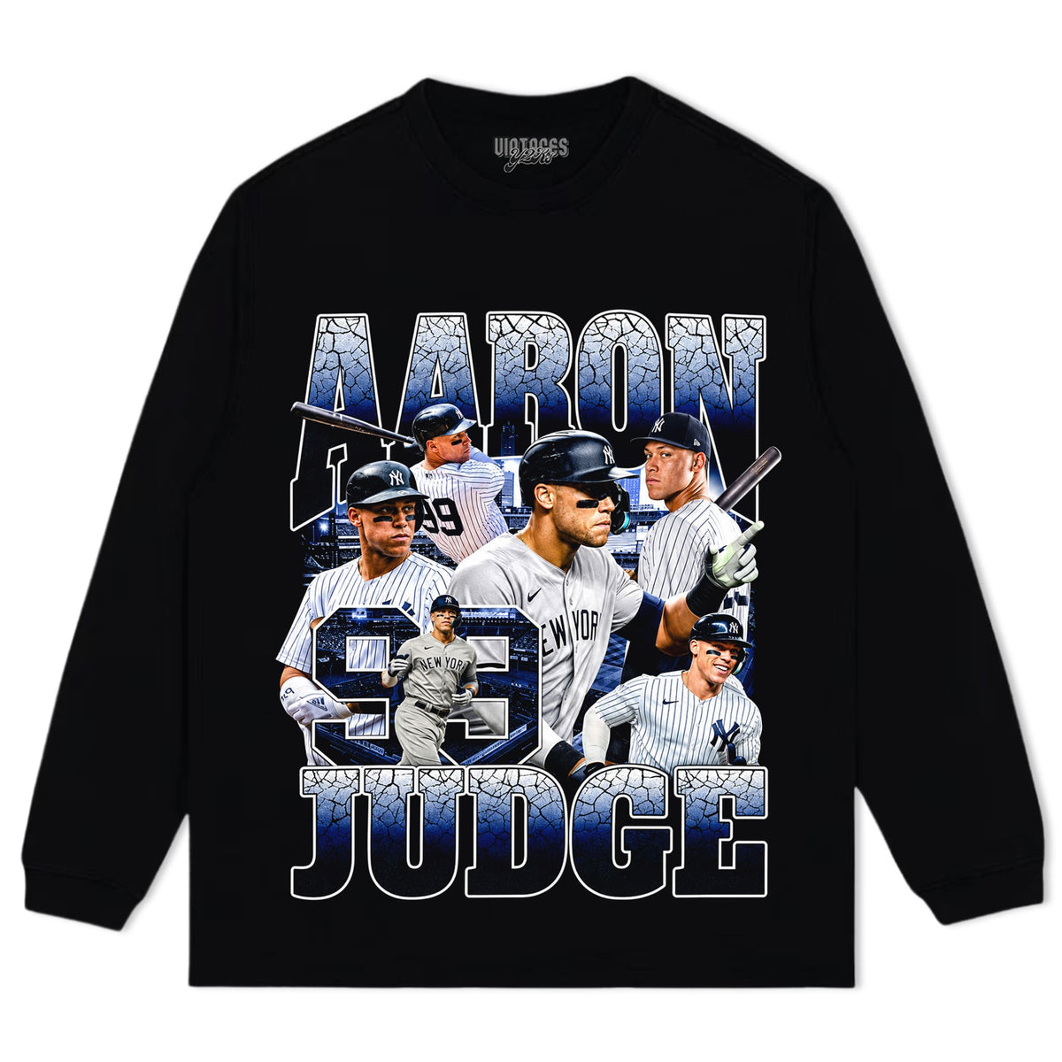 AARON JUDGE NEW YORK BASEBALL TANK TOP & TEE & LONG SLEEVE & LAYERED LS & HOODIE