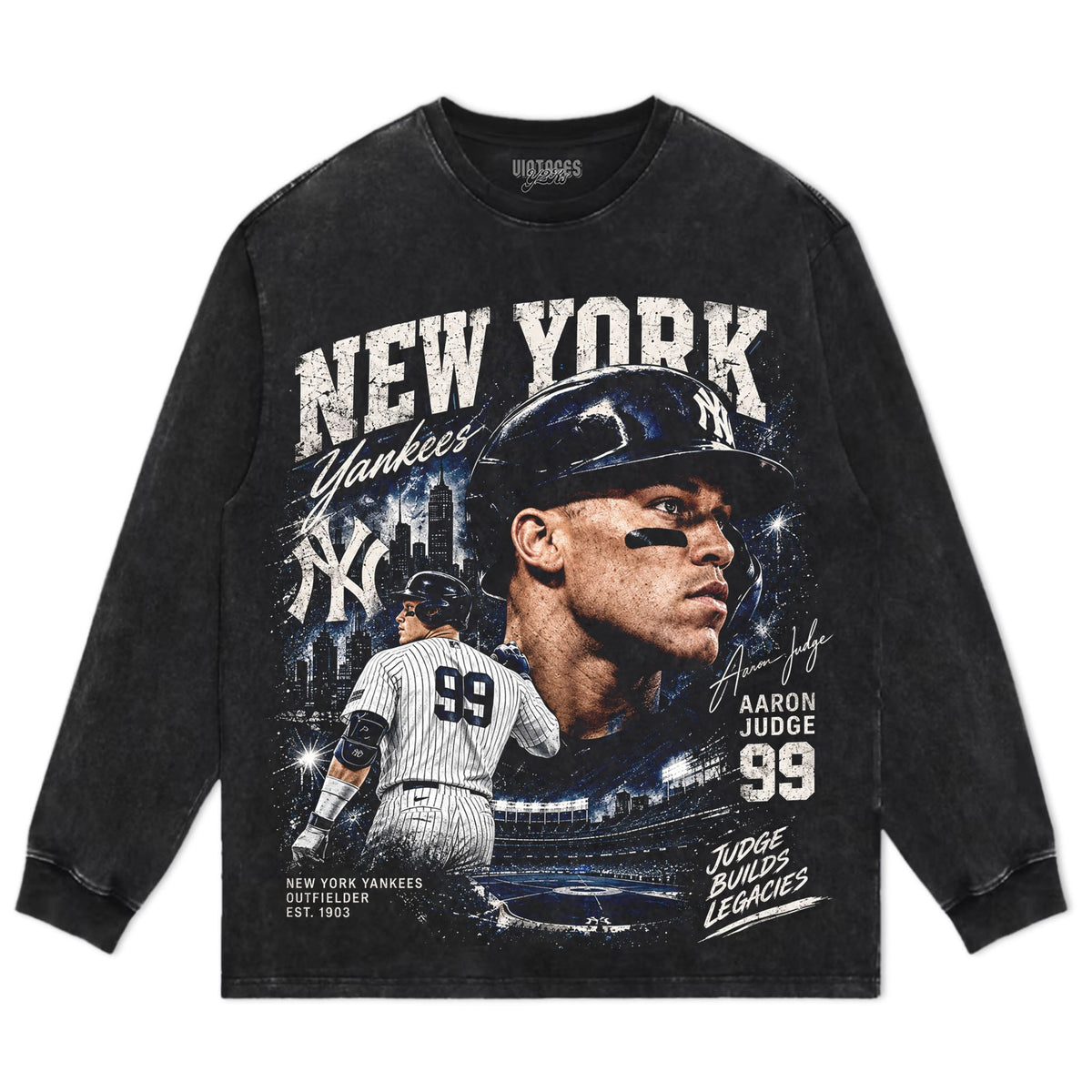 AARON JUDGE YANKEES TANK TOP & TEE & LONG SLEEVE & LAYERED LS & HOODIE