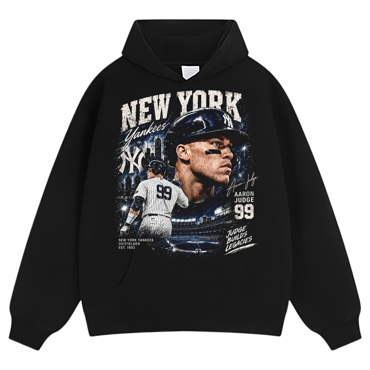 AARON JUDGE YANKEES TANK TOP & TEE & LONG SLEEVE & LAYERED LS & HOODIE