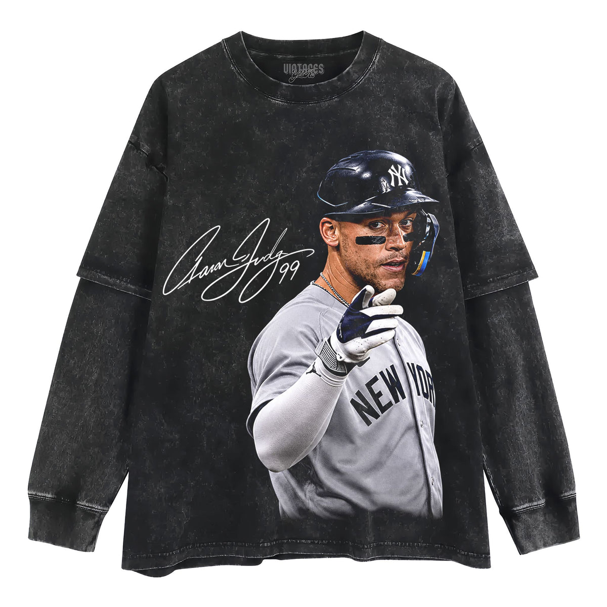 AARON JUDGE YANKEES V2 TANK TOP & TEE & LONG SLEEVE & LAYERED LS & HOODIE