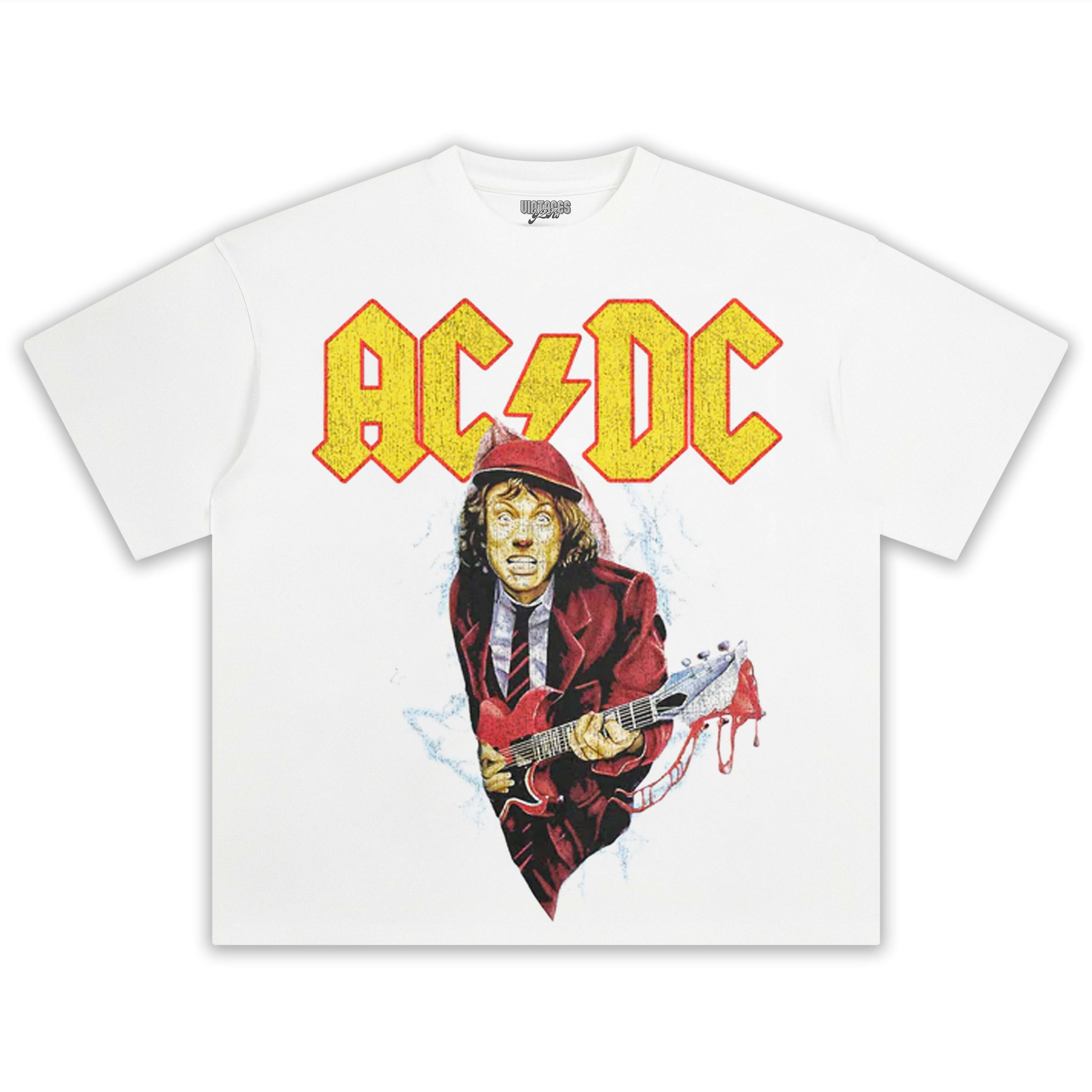 AC/DC VINTAGE TEE & LS & HOODIE