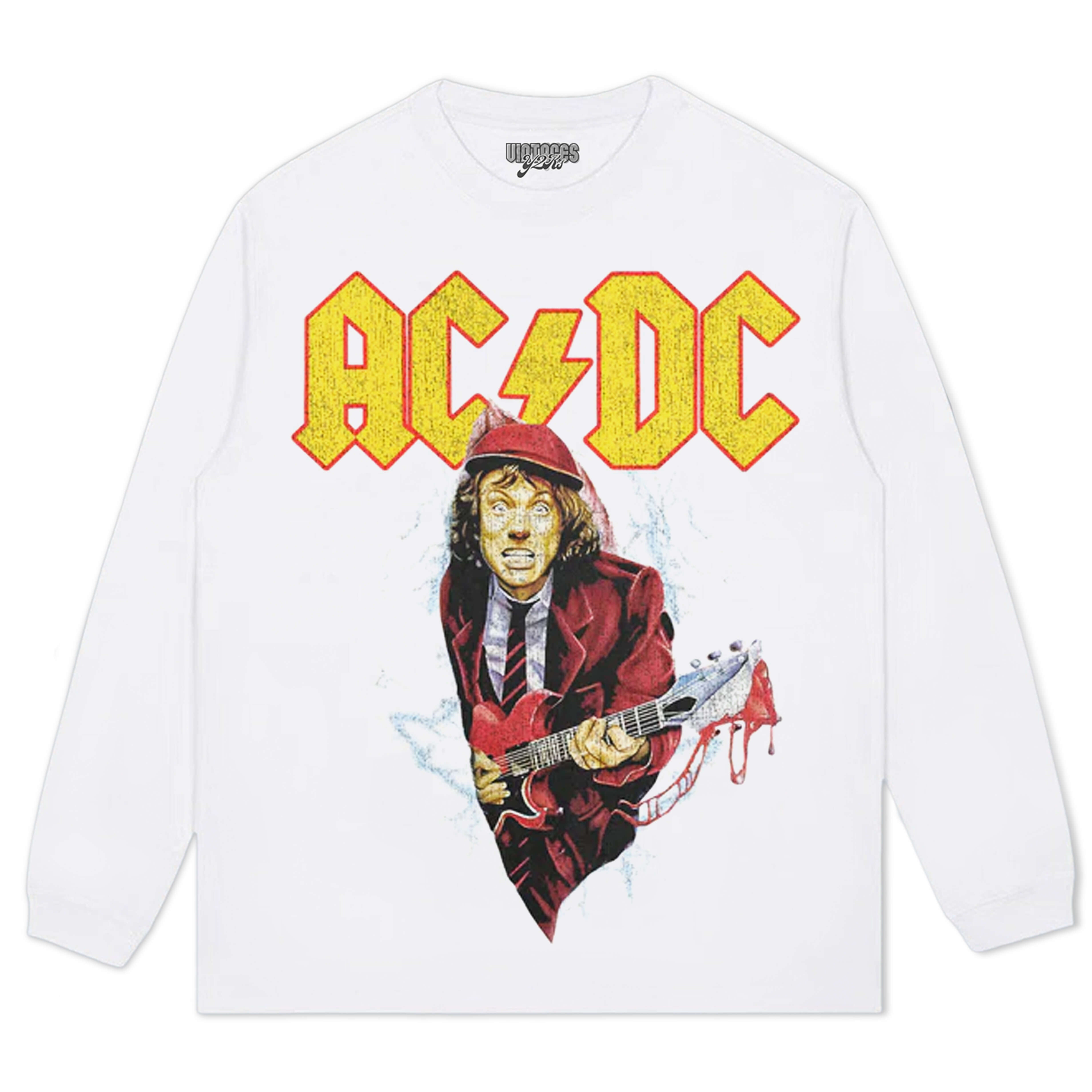 AC/DC VINTAGE TEE & LS & HOODIE
