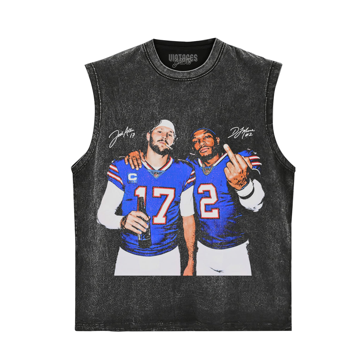 ALLEN MOORE MIDDLE FINGER FOOTBALL FAN TANK TOP & TEE & LONG SLEEVE & LAYERED LS & HOODIE