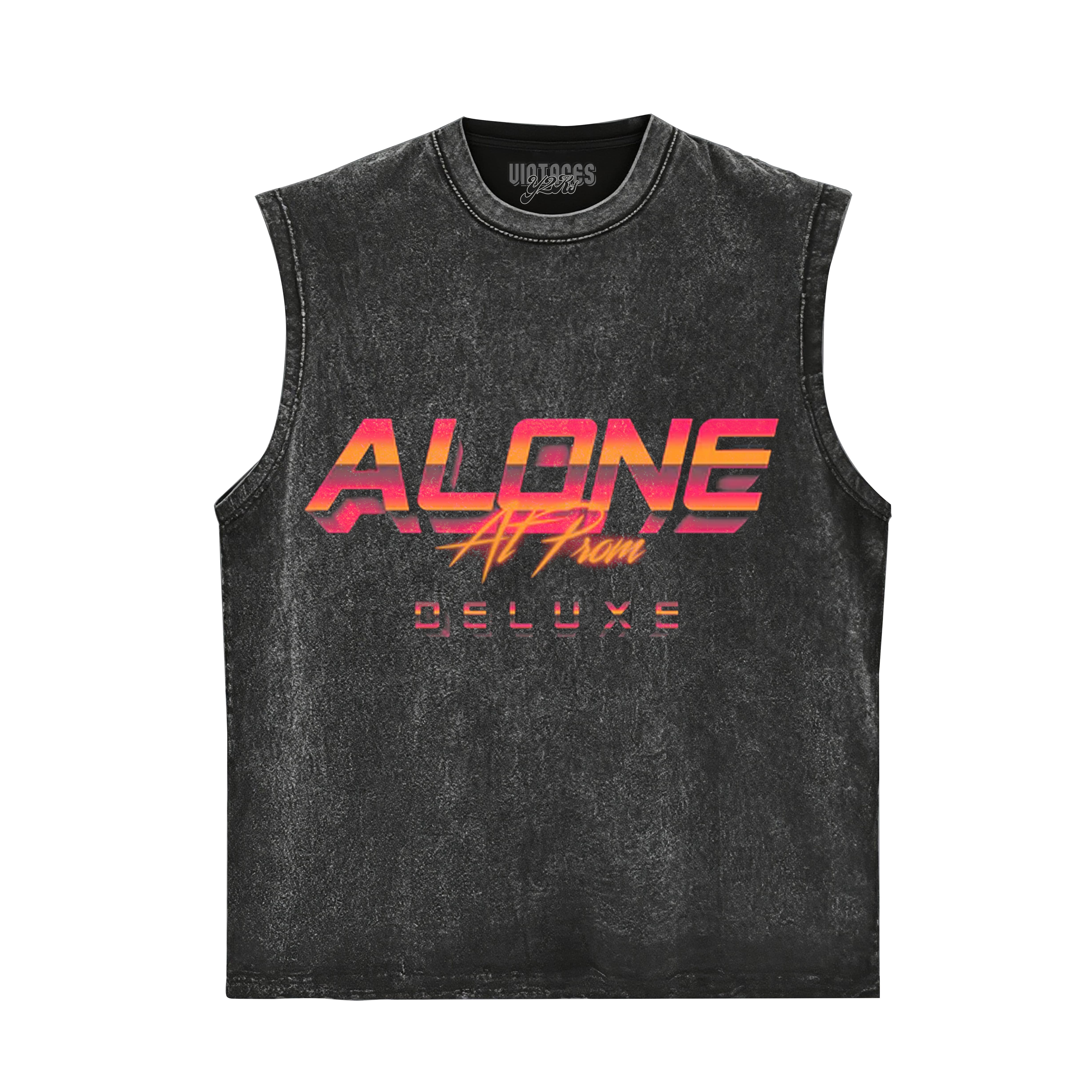 ALONE AT PROM TANK TOP
