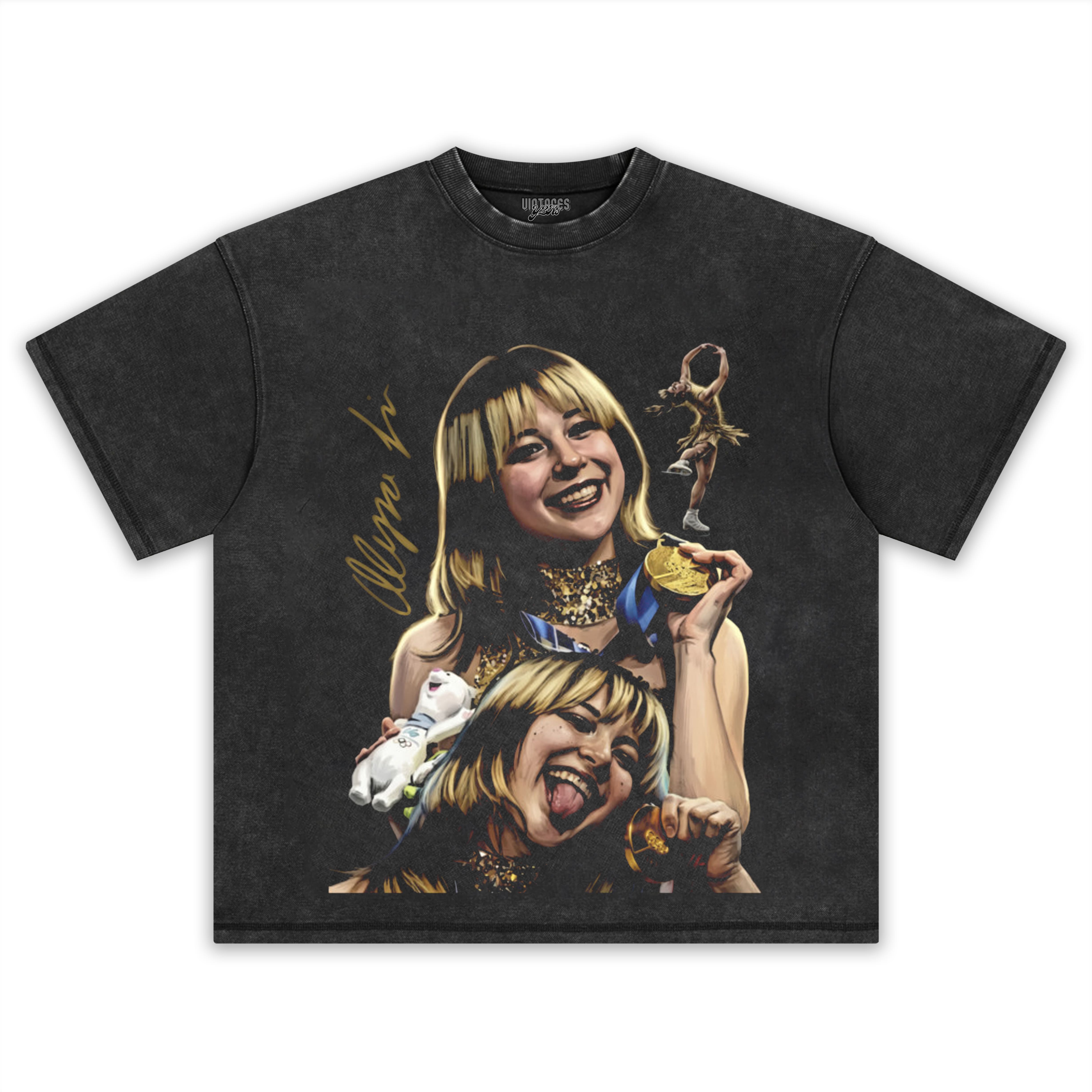 ALYSA LIU GOLD MEDALS TIMES TEE & LS & HOODIE