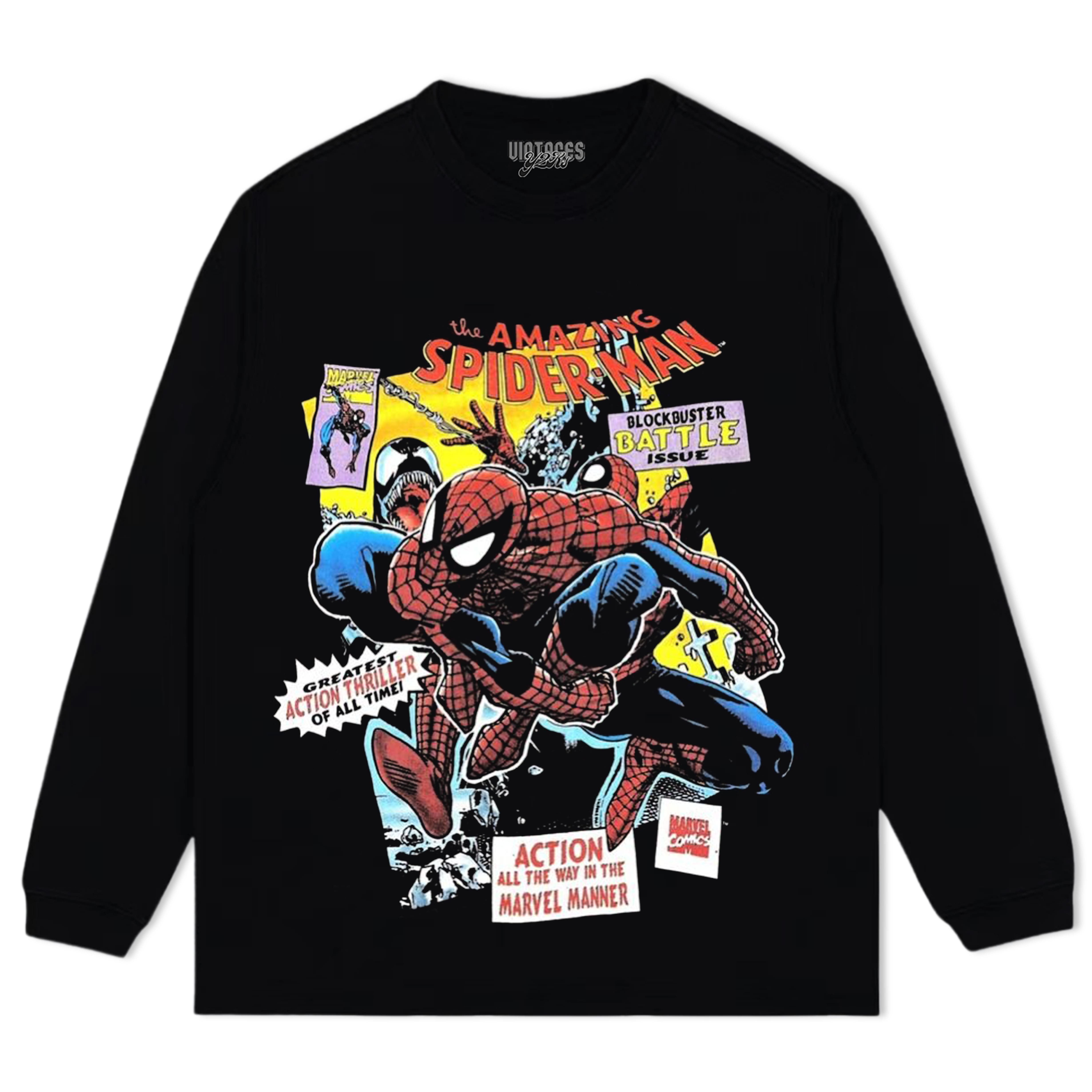 AMAZING SPIDER-MAN V3 TEE & LS & HOODIE