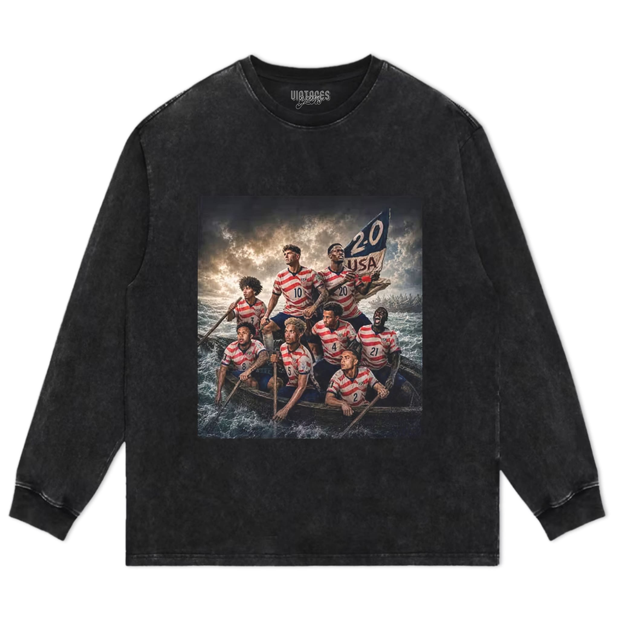 AMERICAN SOCCER TANK TOP & TEE & LONG SLEEVE & LAYERED LS & HOODIE
