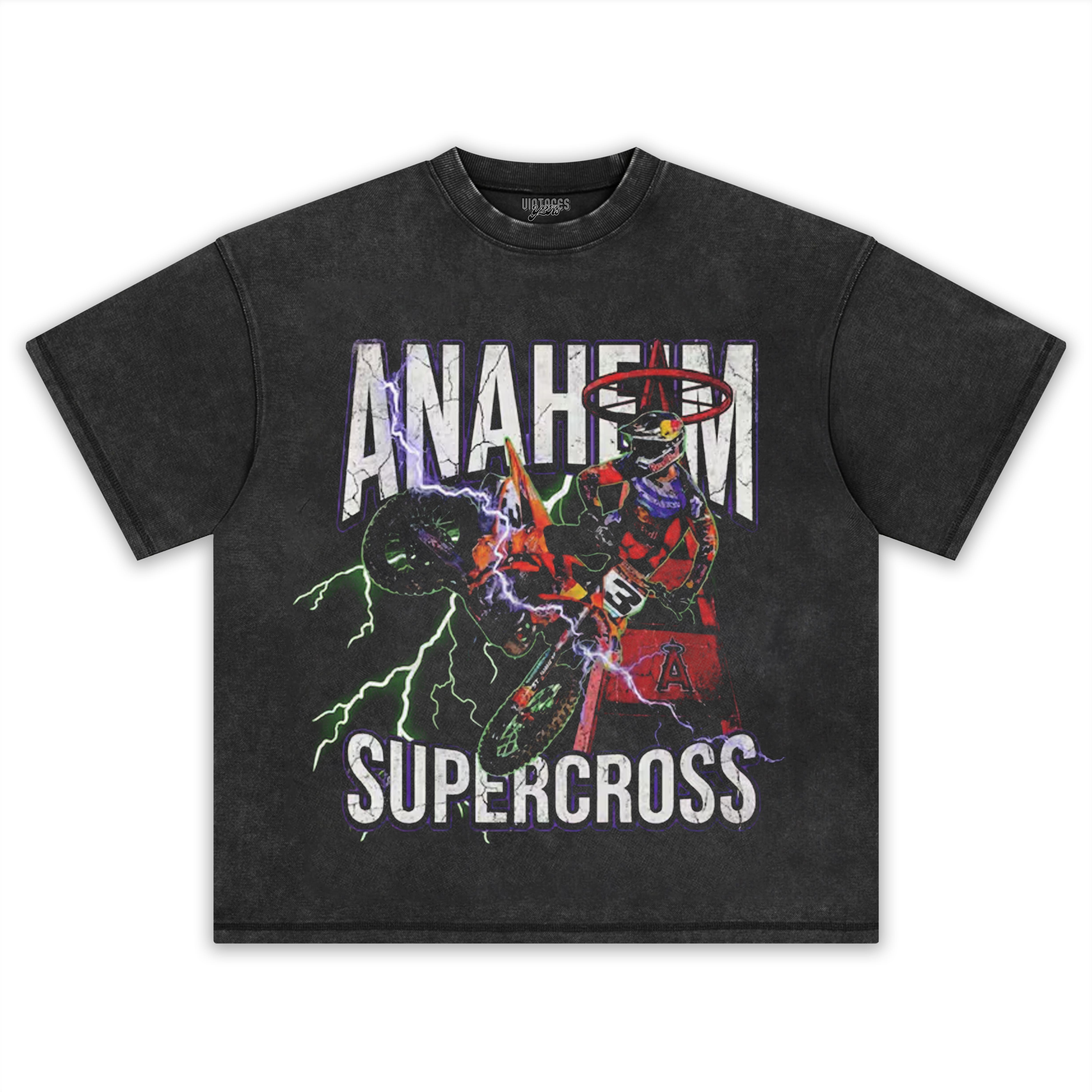 ANAHEIM ELI TOMAC SUPERCROSS MOTOCROSS RIDER TEE & LS & HOODIE