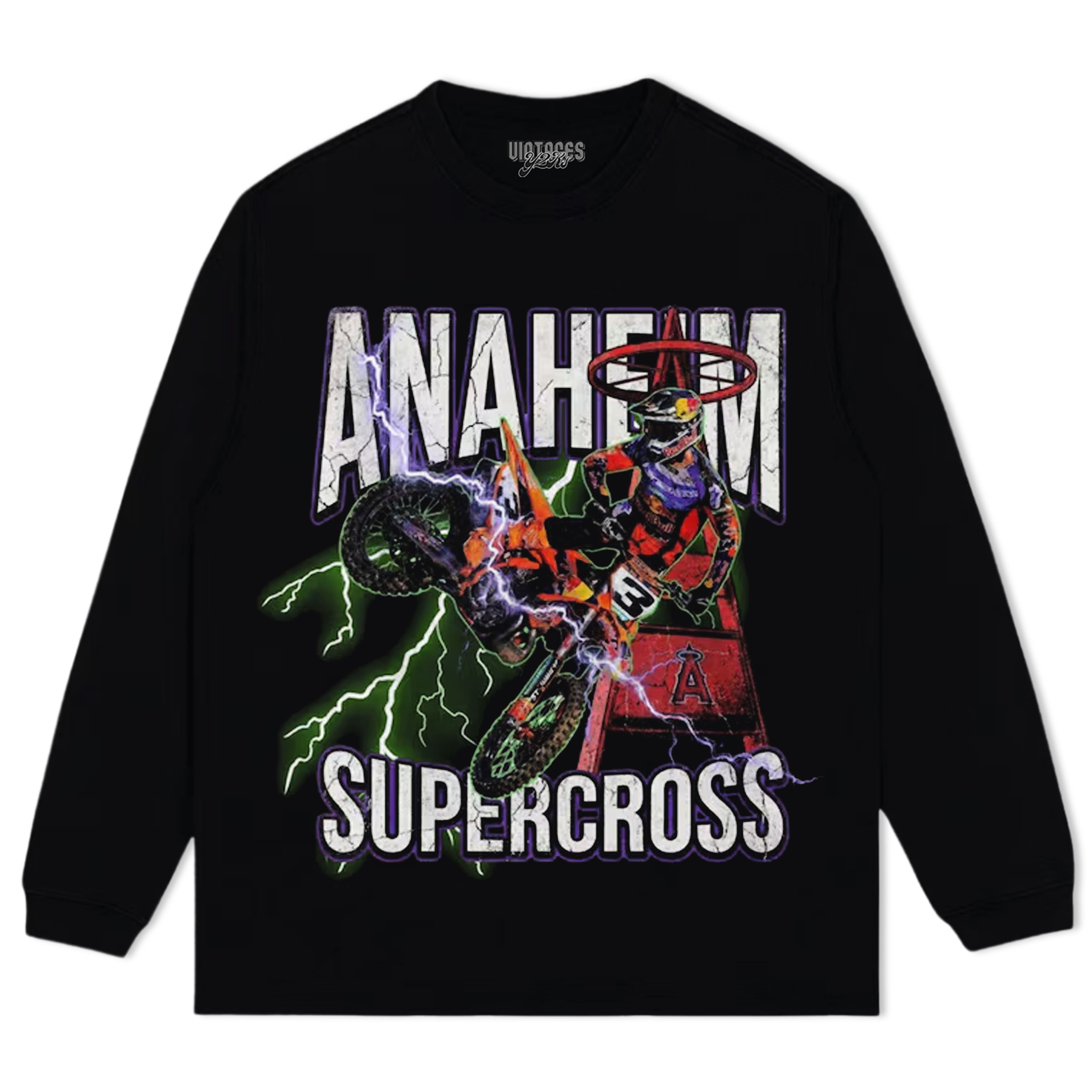 ANAHEIM ELI TOMAC SUPERCROSS MOTOCROSS RIDER TEE & LS & HOODIE