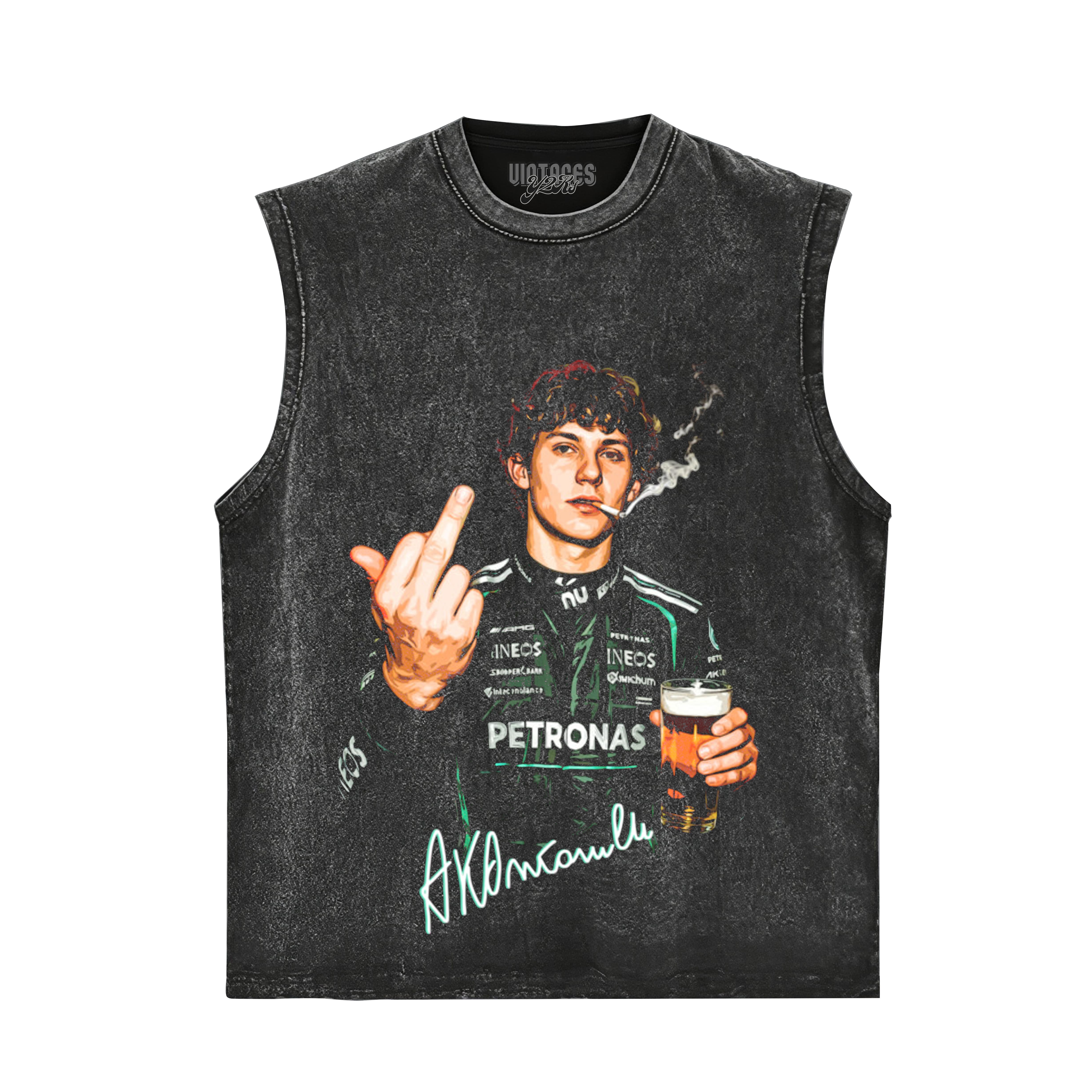 ANDREA KIMI SMOKING AND DRINKING BEER TANK TOP & TEE & LONG SLEEVE & LAYERED LS & HOODIE