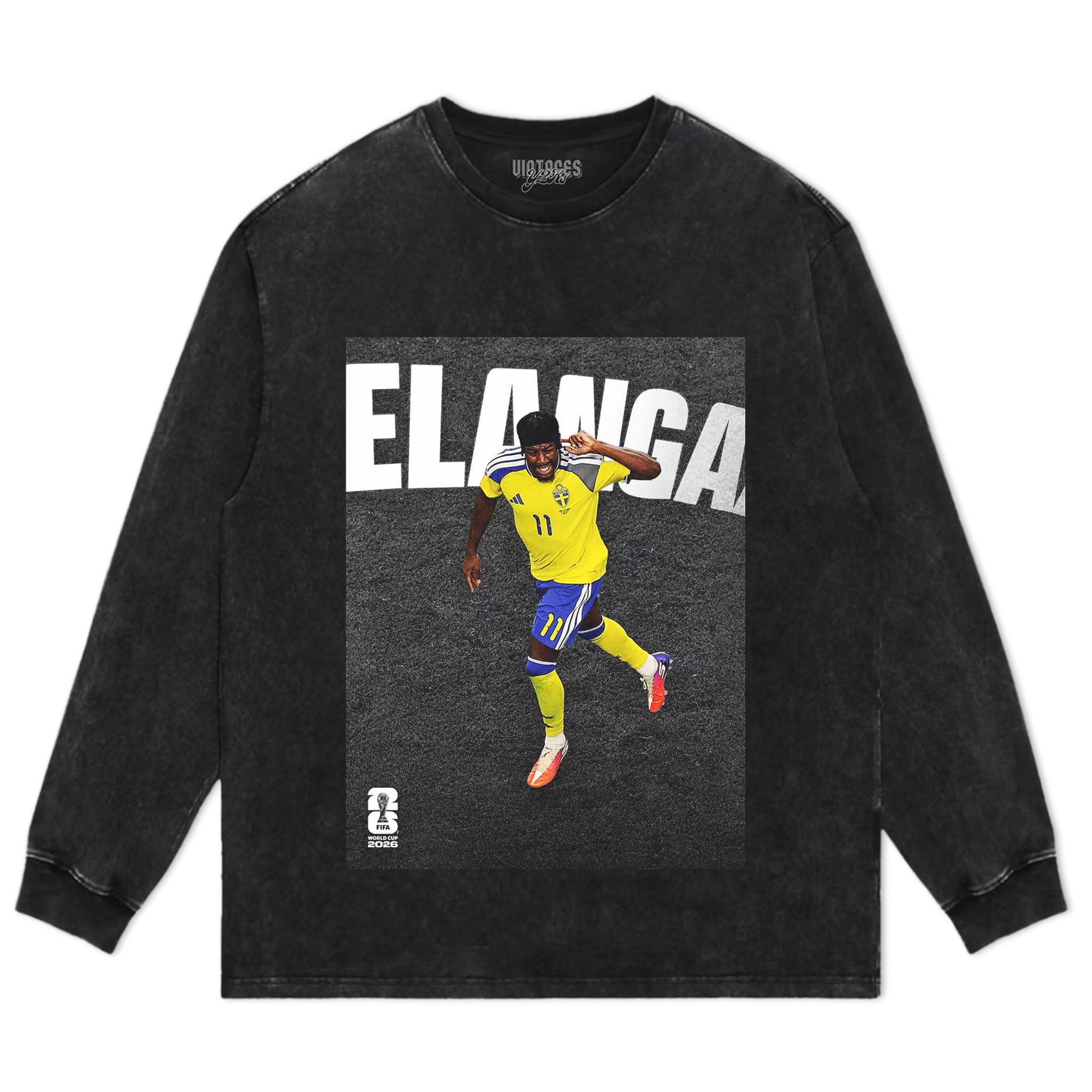 ANTHONY ELANGA SWEDEN V2 TANK TOP & TEE & LONG SLEEVE & LAYERED LS & HOODIE