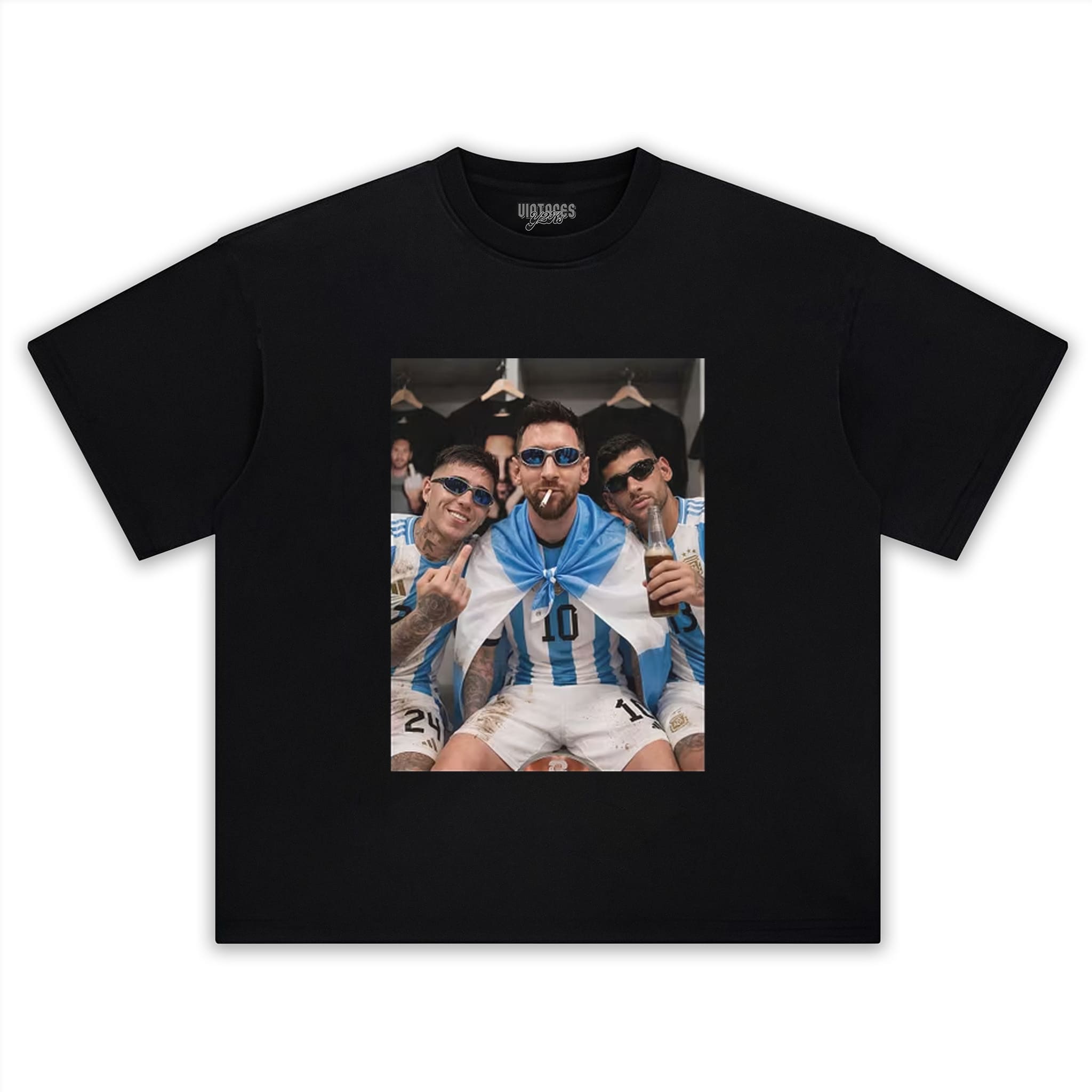 ARGENTINA MESSI ENZO FUNNY VINTAGE V3 TANK TOP & TEE & LONG SLEEVE & LAYERED LS & HOODIE