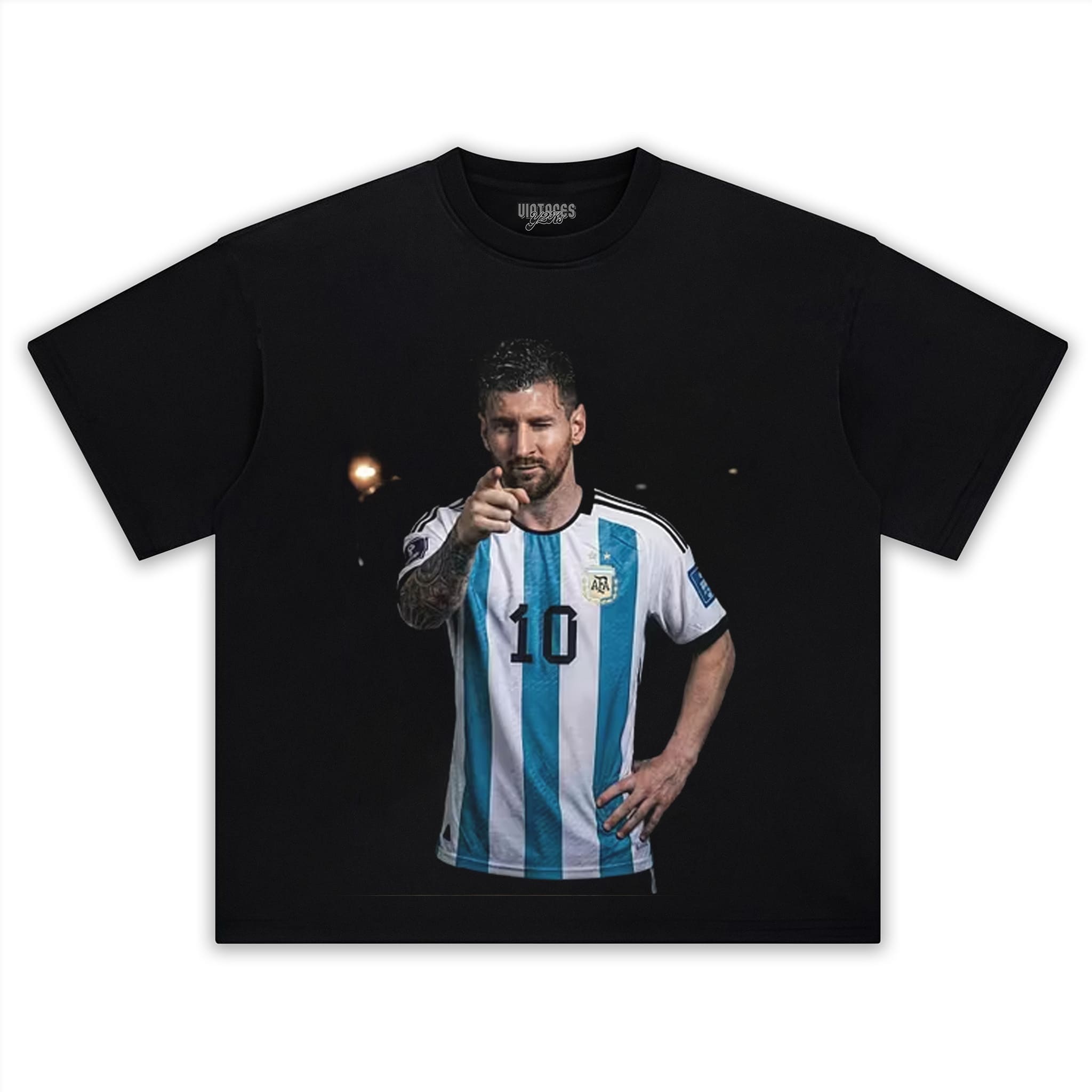 ARGENTINA MESSI FUNNY VINTAGE TANK TOP & TEE & LONG SLEEVE & LAYERED LS & HOODIE