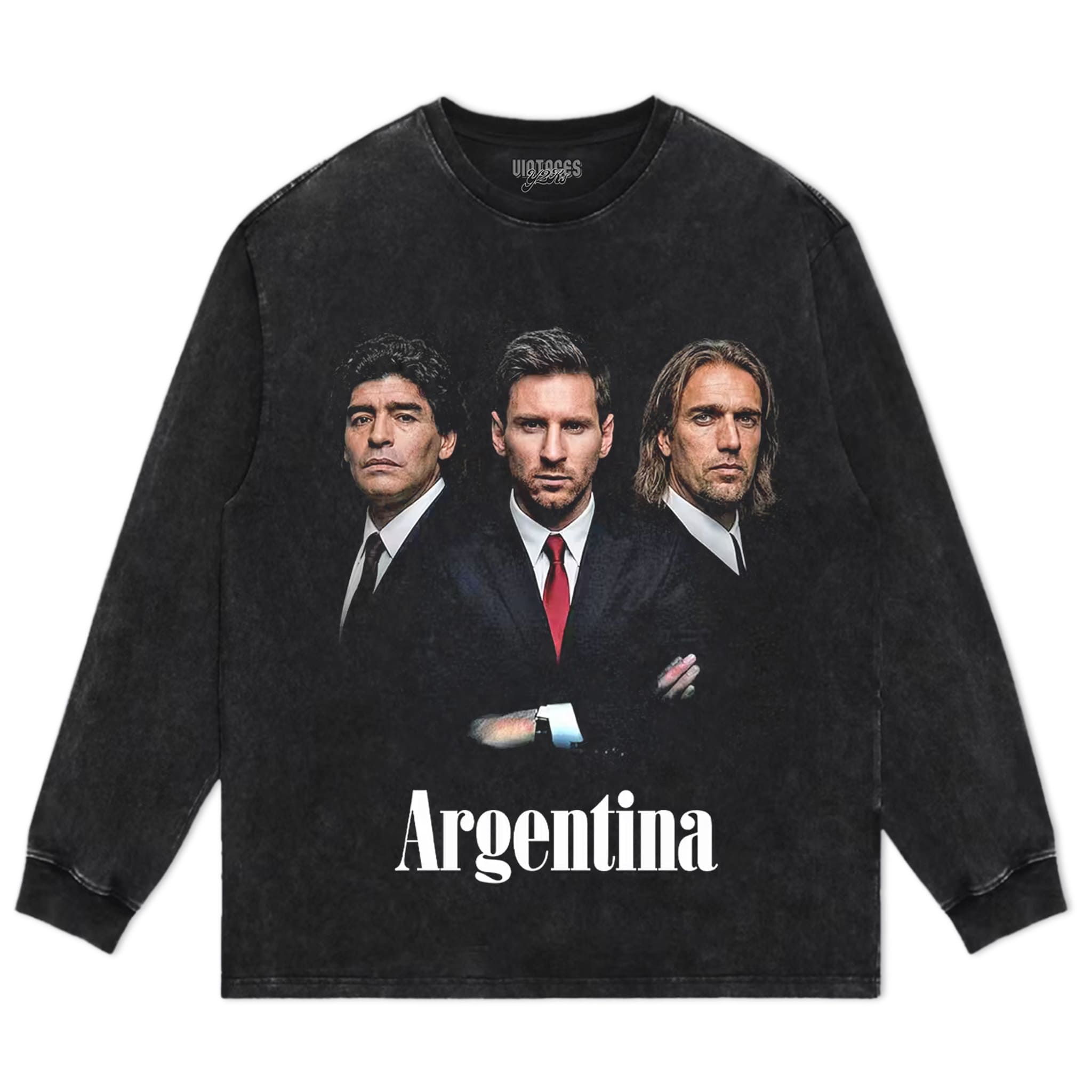 ARGENTINA'S BIG THREE TANK TOP & TEE & LONG SLEEVE & LAYERED LS & HOODIE