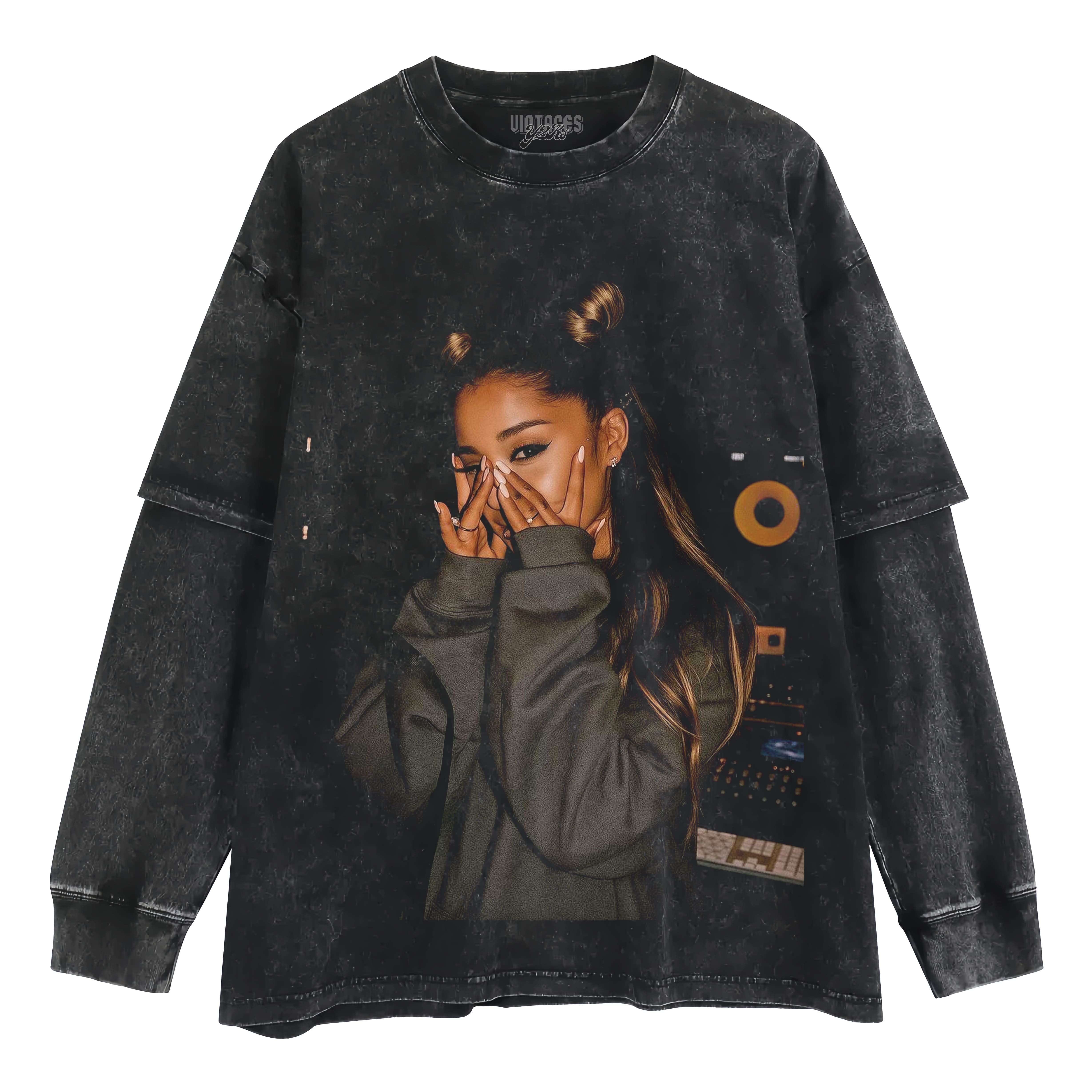 ARIANA GRANDE 2026 VINTAGE V2 TANK TOP & TEE & LONG SLEEVE & LAYERED LS & HOODIE