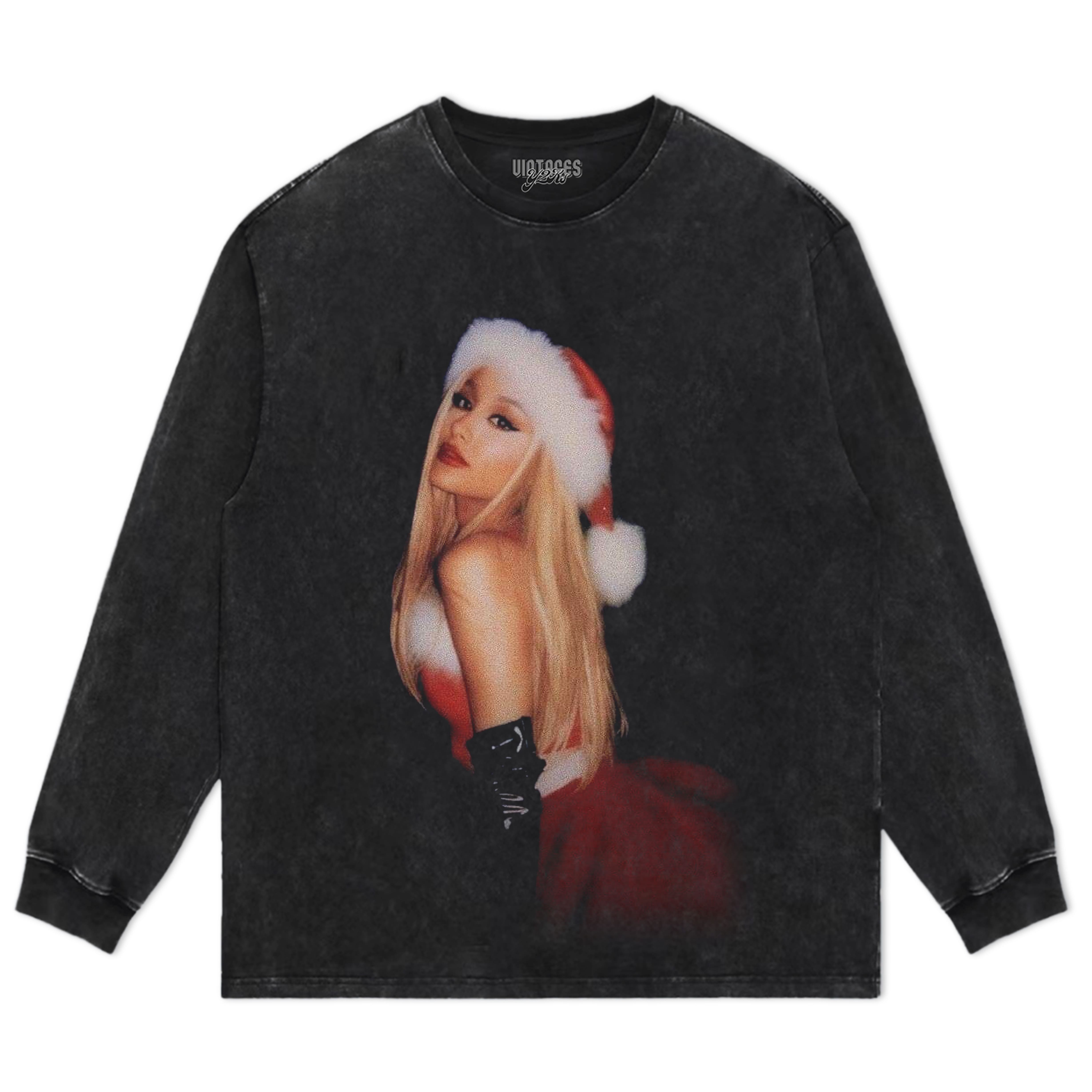 ARIANA GRANDE CHRISTMAS STYLES TANK TOP & TEE & LONG SLEEVE & LAYERED LS & HOODIE
