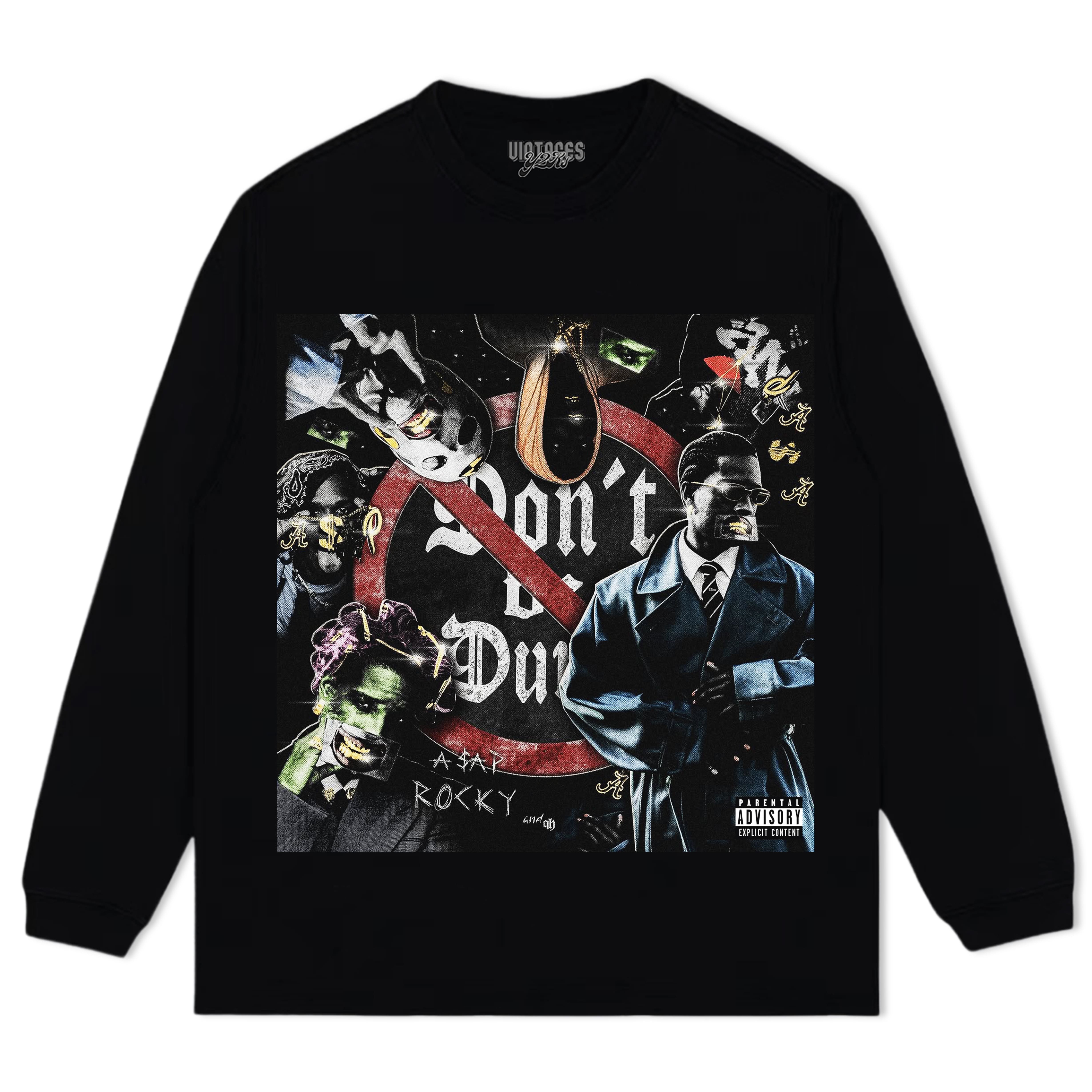ASAP ROCKY - DON'T BE DUMB V2 TEE & LS & HOODIE
