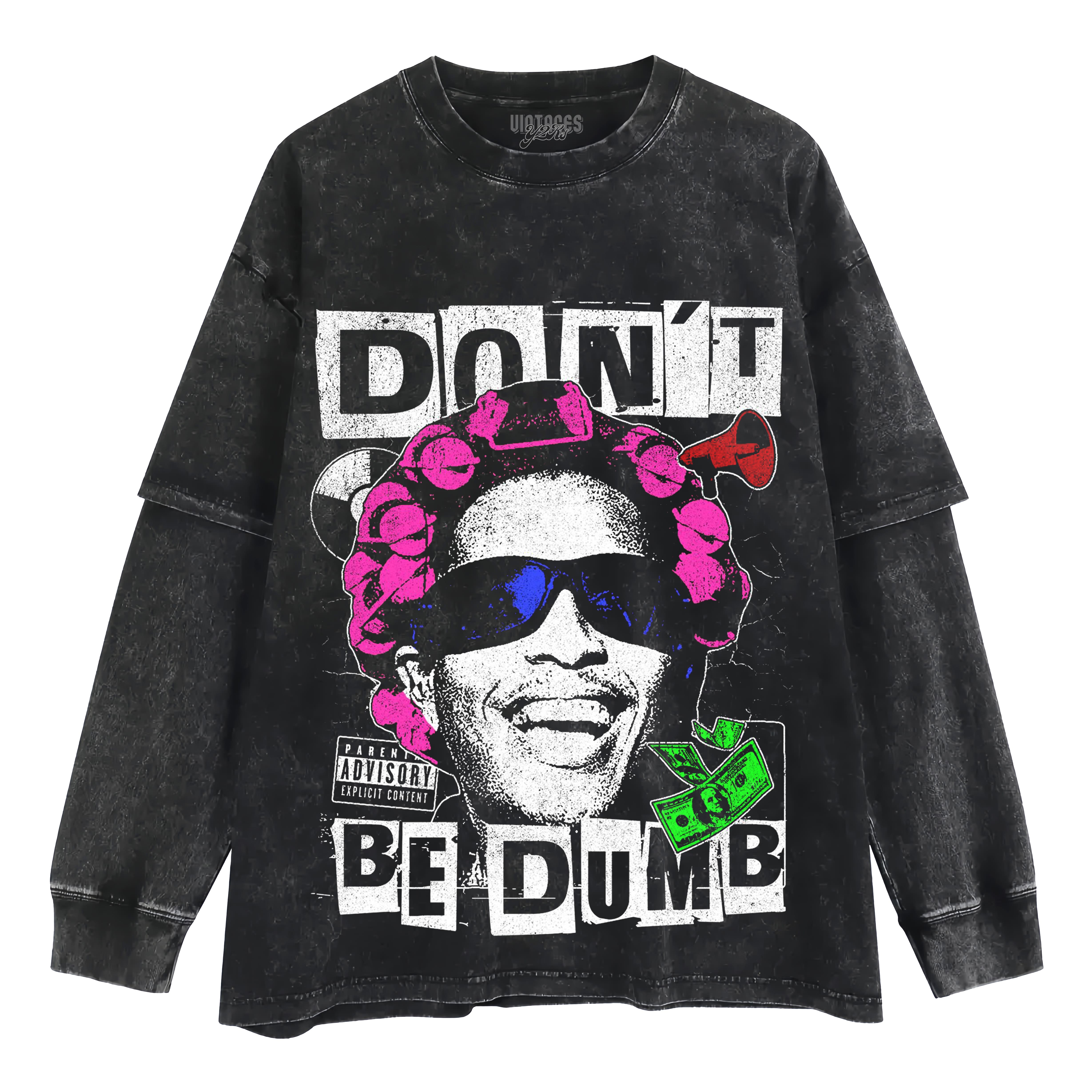 ASAP ROCKY - DON'T BE DUMB V4 LAYERED LONG SLEEVE