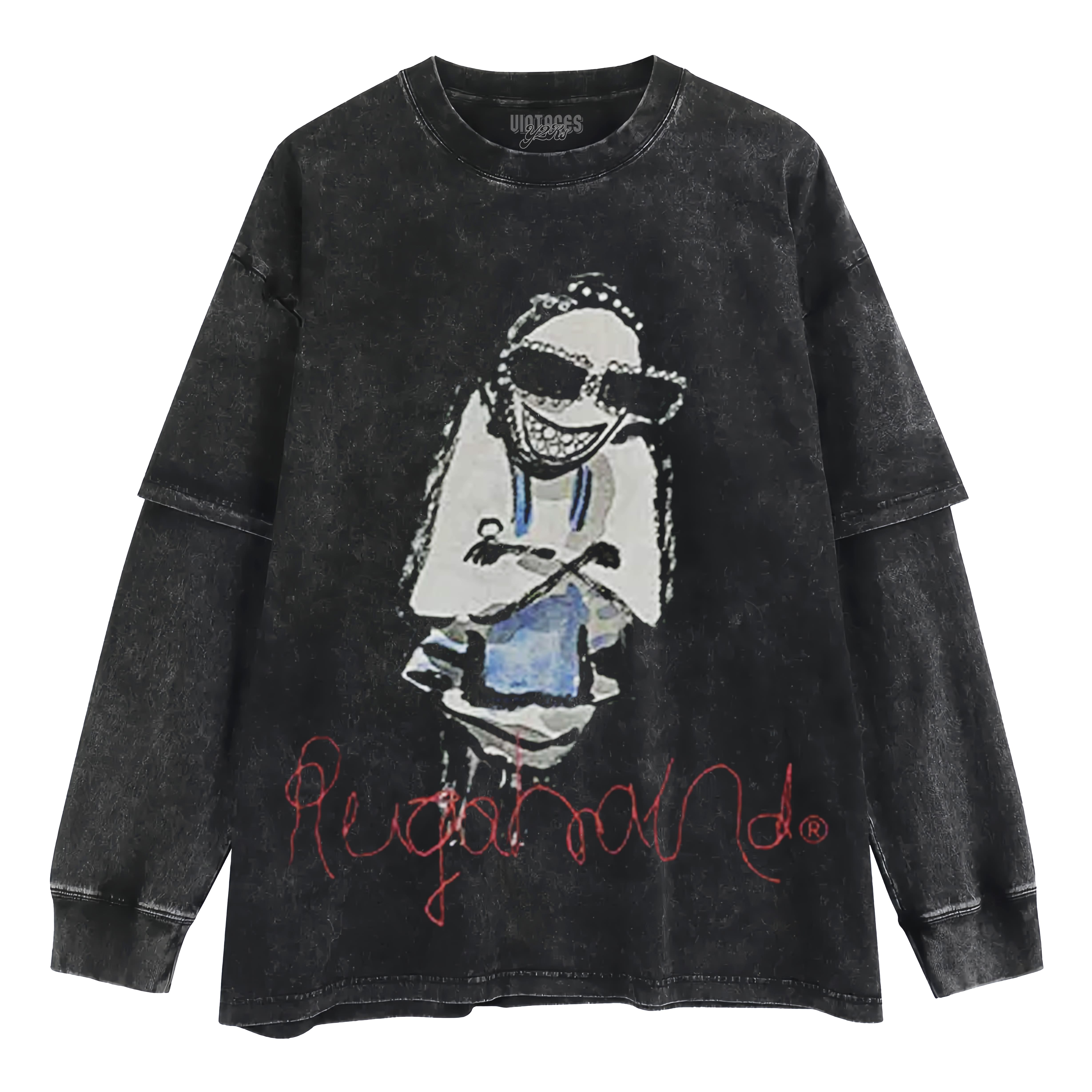 ASAP ROCKY - DON'T BE DUMB V7 LAYERED LONG SLEEVE