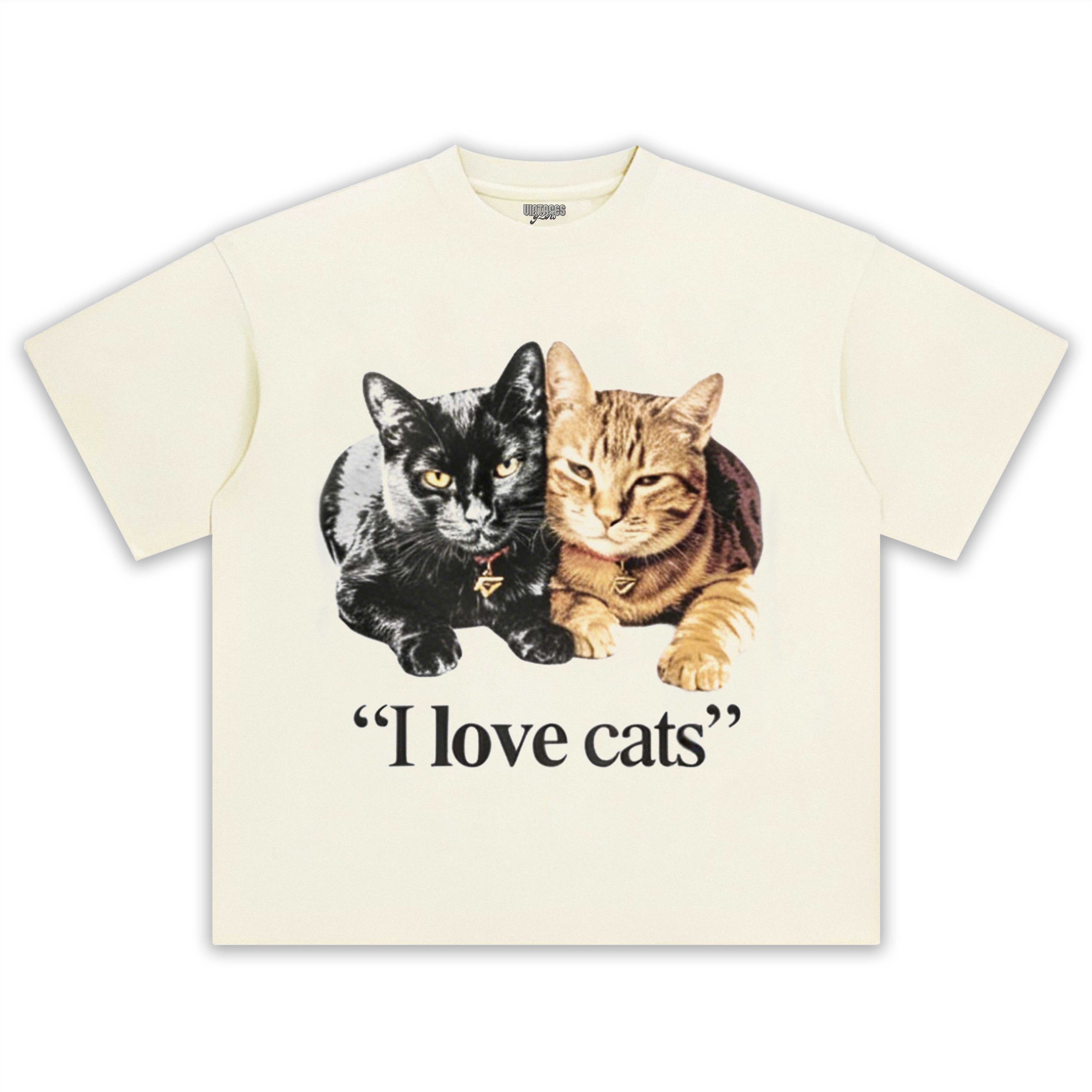 ATEBA GAUTIER - I LOVE CATS TANK TOP & TEE & LONG SLEEVE & LAYERED LS & HOODIE