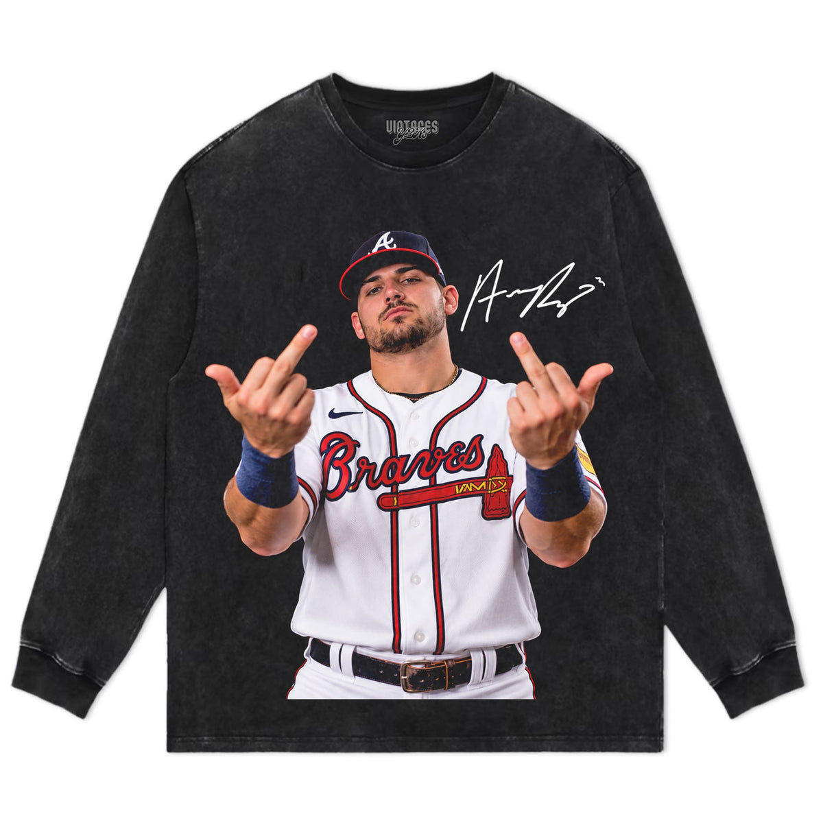 AUSTIN RILEY - MIDDLE FINGER TANK TOP & TEE & LONG SLEEVE & LAYERED LS & HOODIE