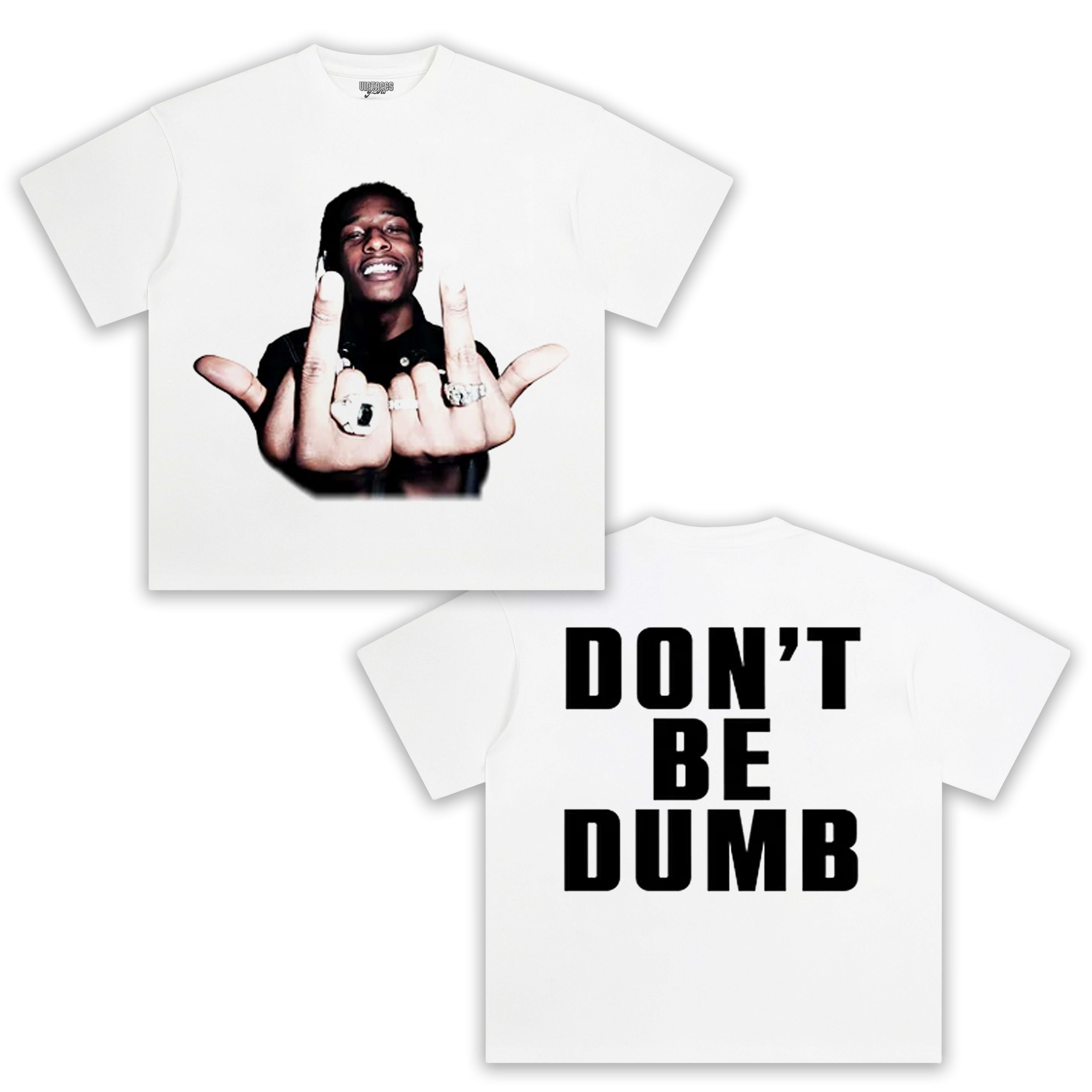 A$AP ROCKY & DON'T BE DUMB V2 TEE