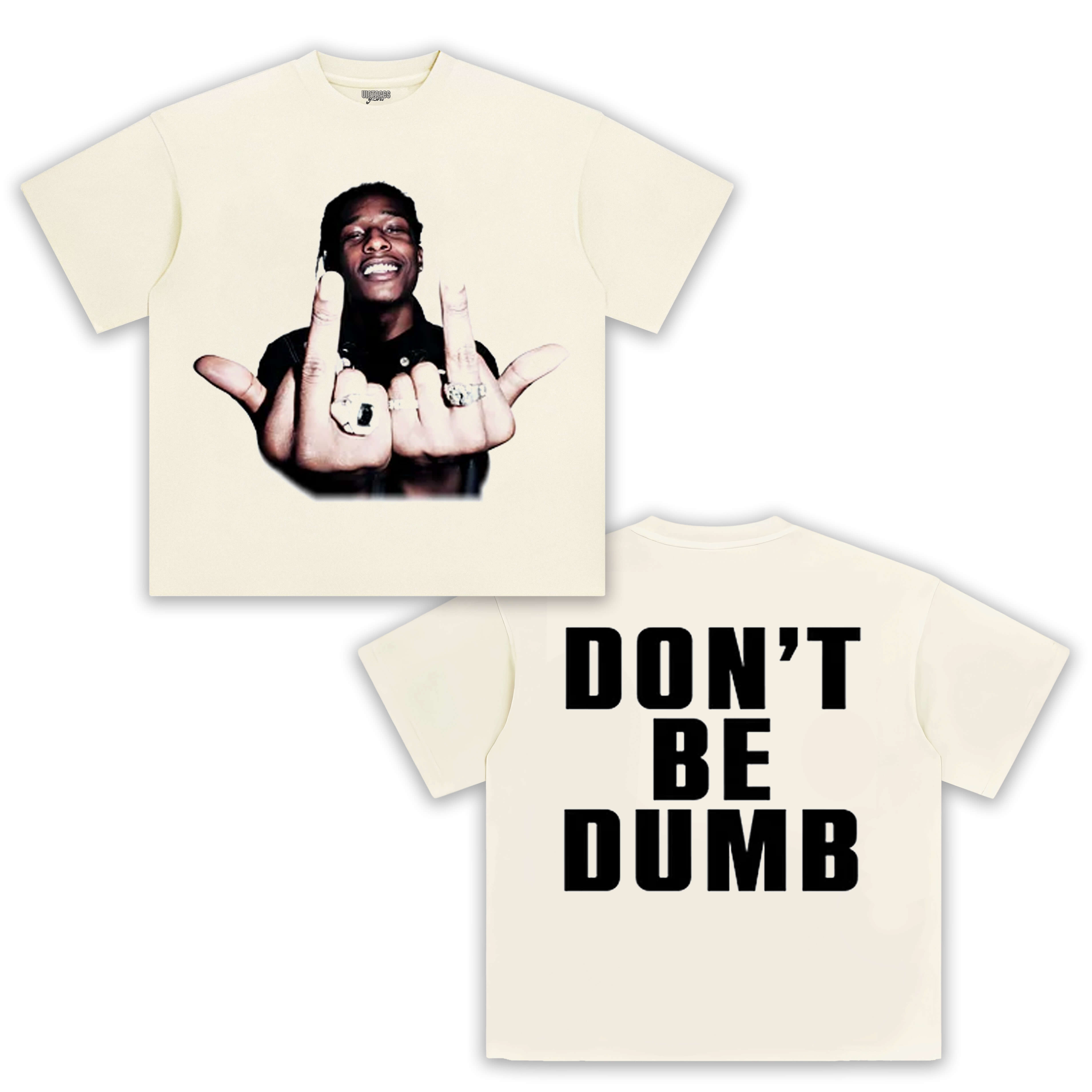 A$AP ROCKY & DON'T BE DUMB V2 TEE