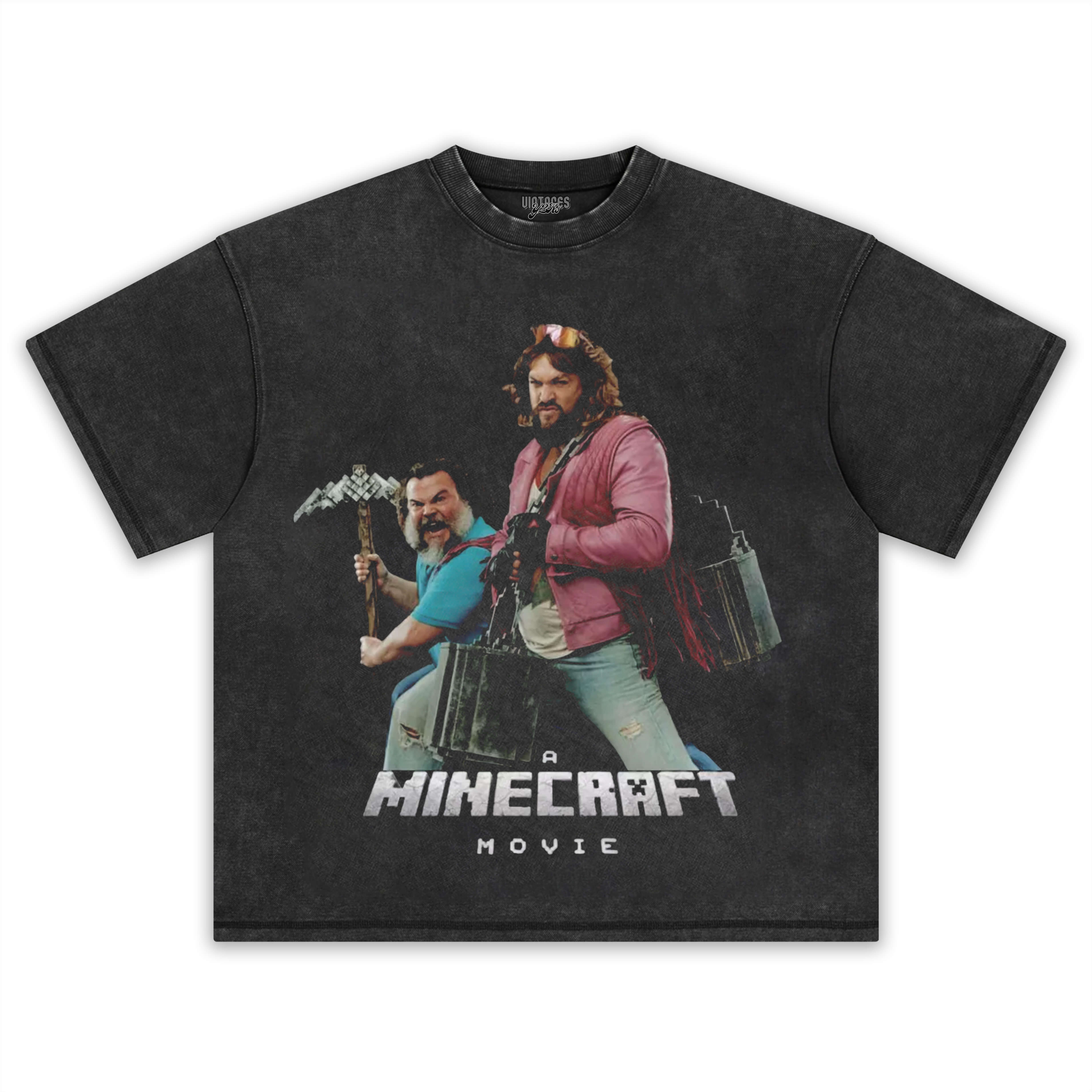 A MINECRAFT MOVIE POP 5 TEE