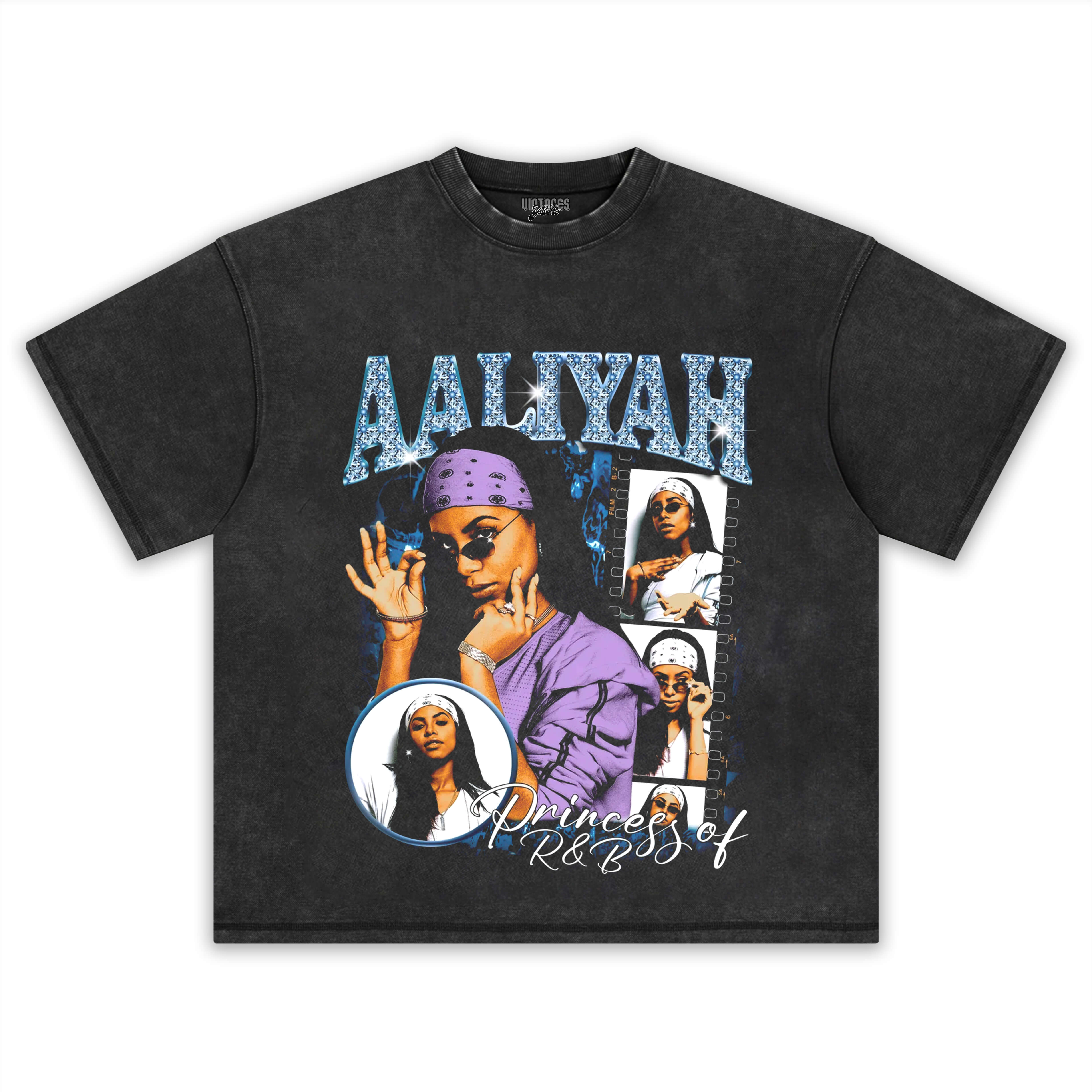 AALIYAH PRINCESS OF R&B TEE & LS & HOODIE