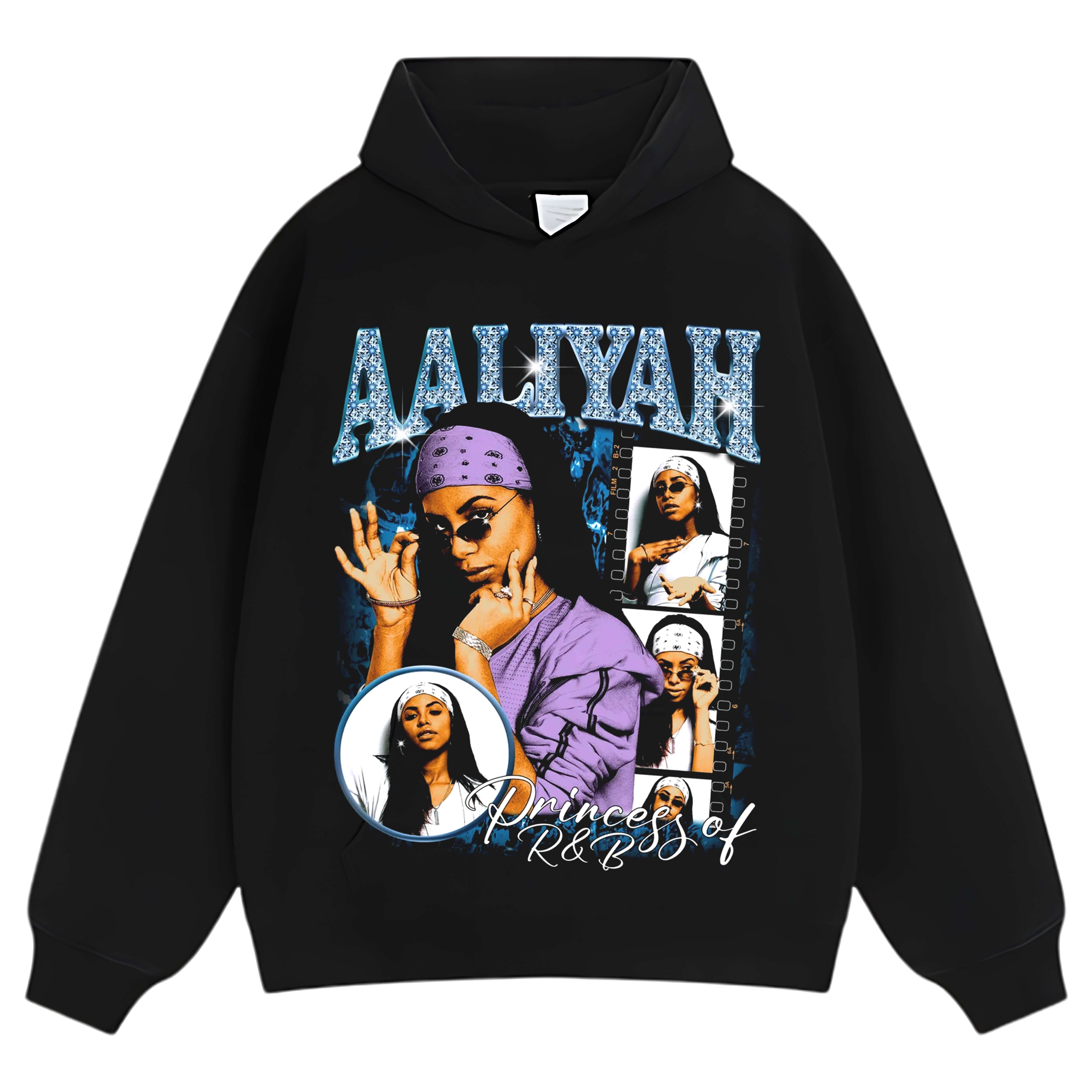AALIYAH PRINCESS OF R&B TEE & LS & HOODIE