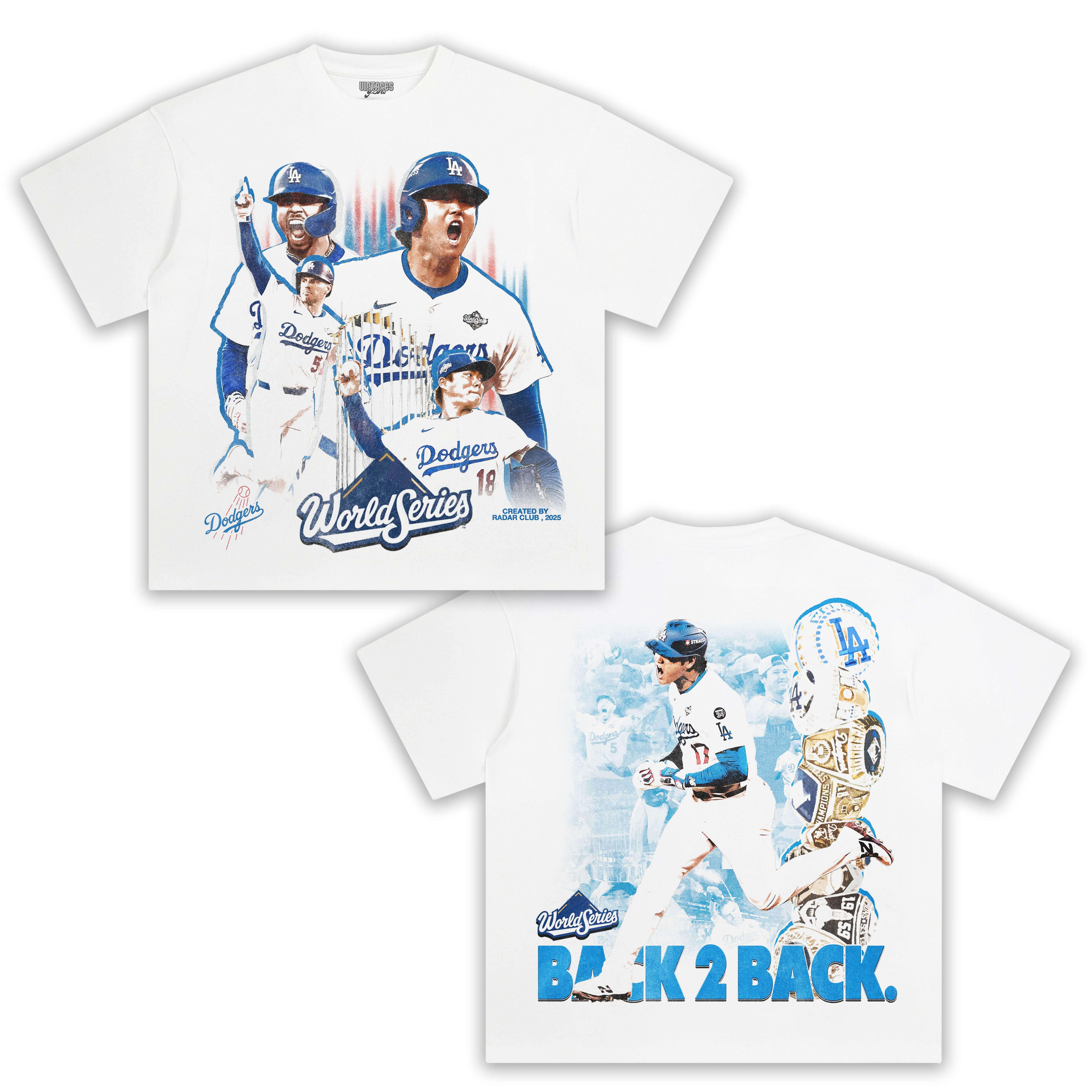 “BACK TO BACK “ CHAMPS TEE
