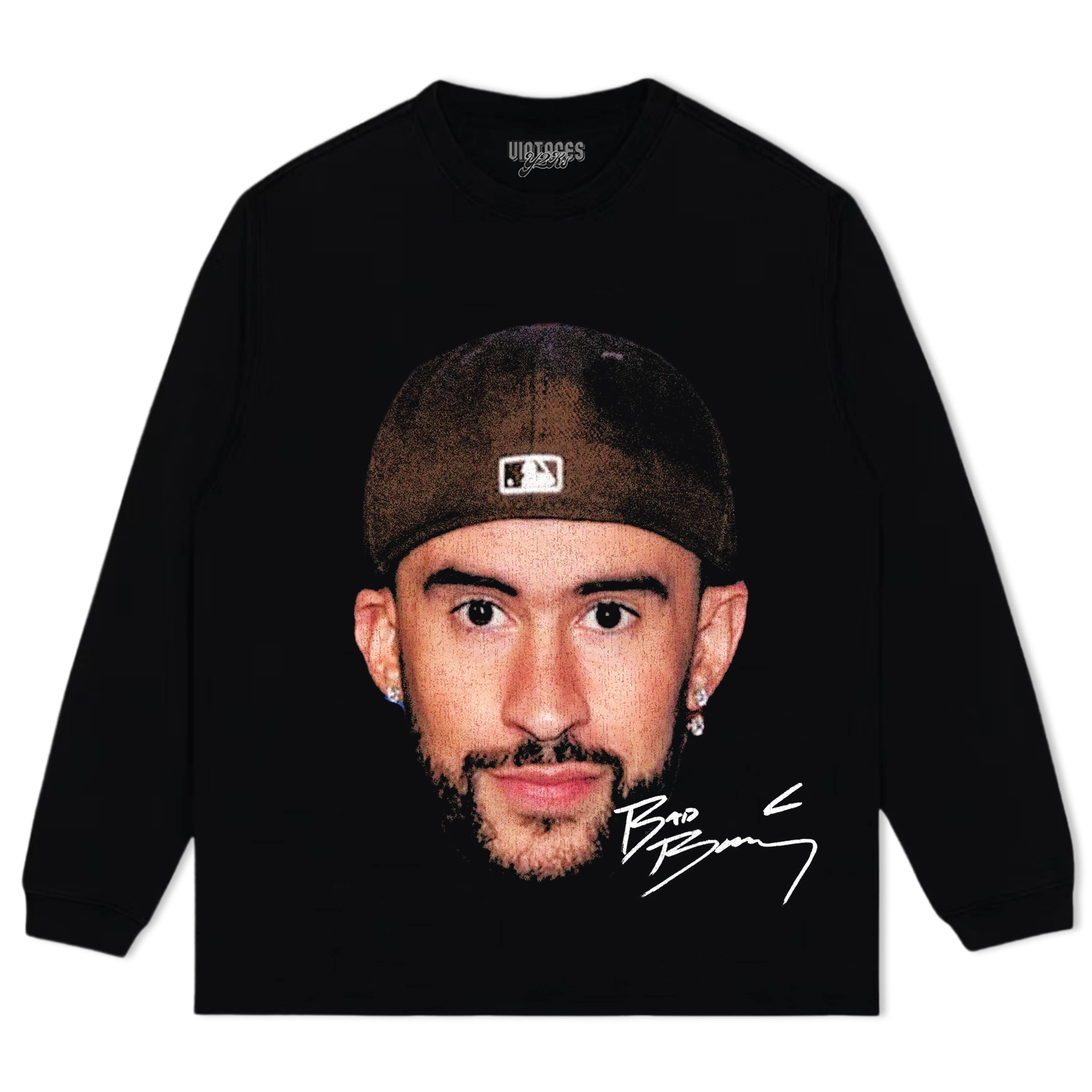 BAD BUNNY BIG FACE TEE & LS & HOODIE