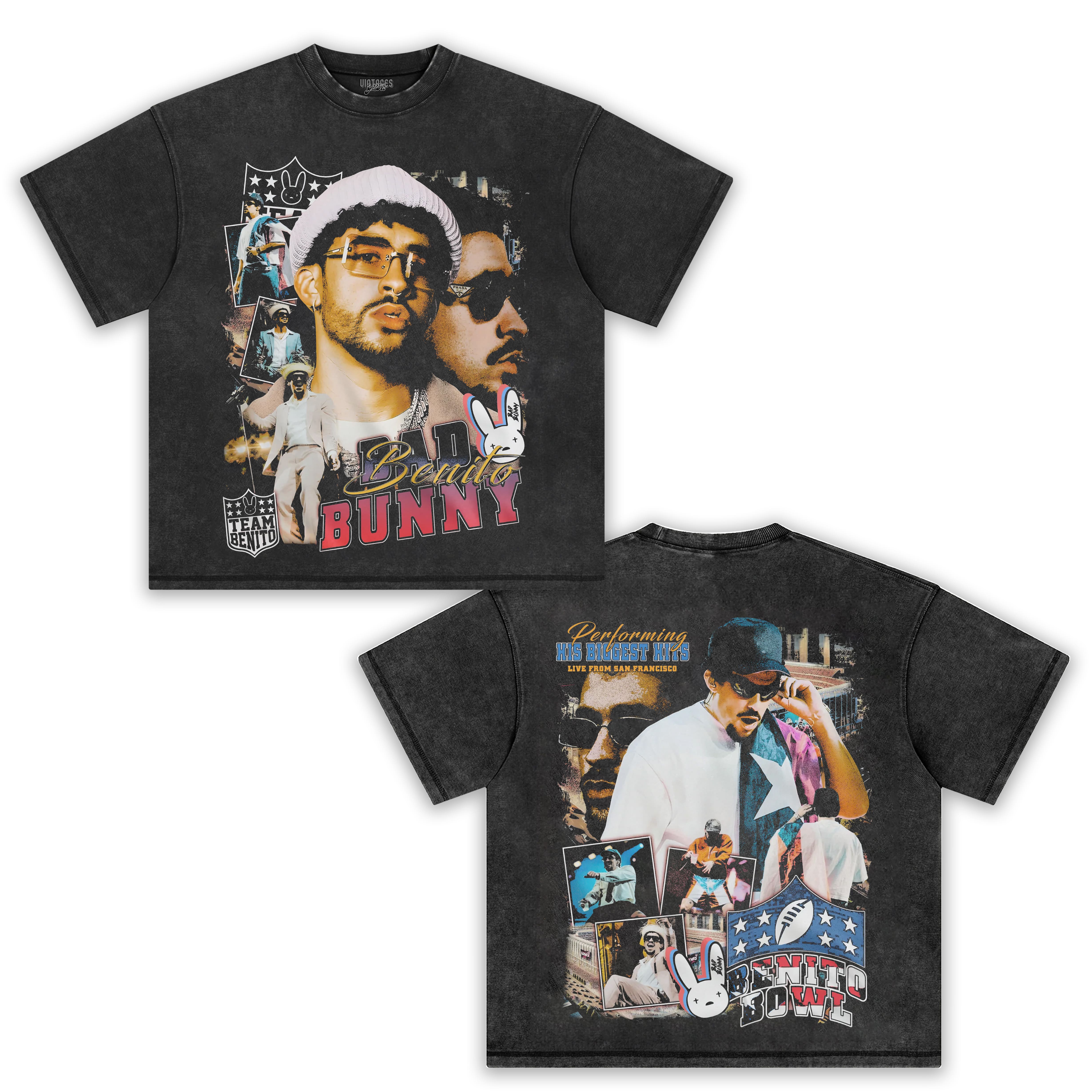 BAD BUNNY - BENITO BOWL V2 TEE