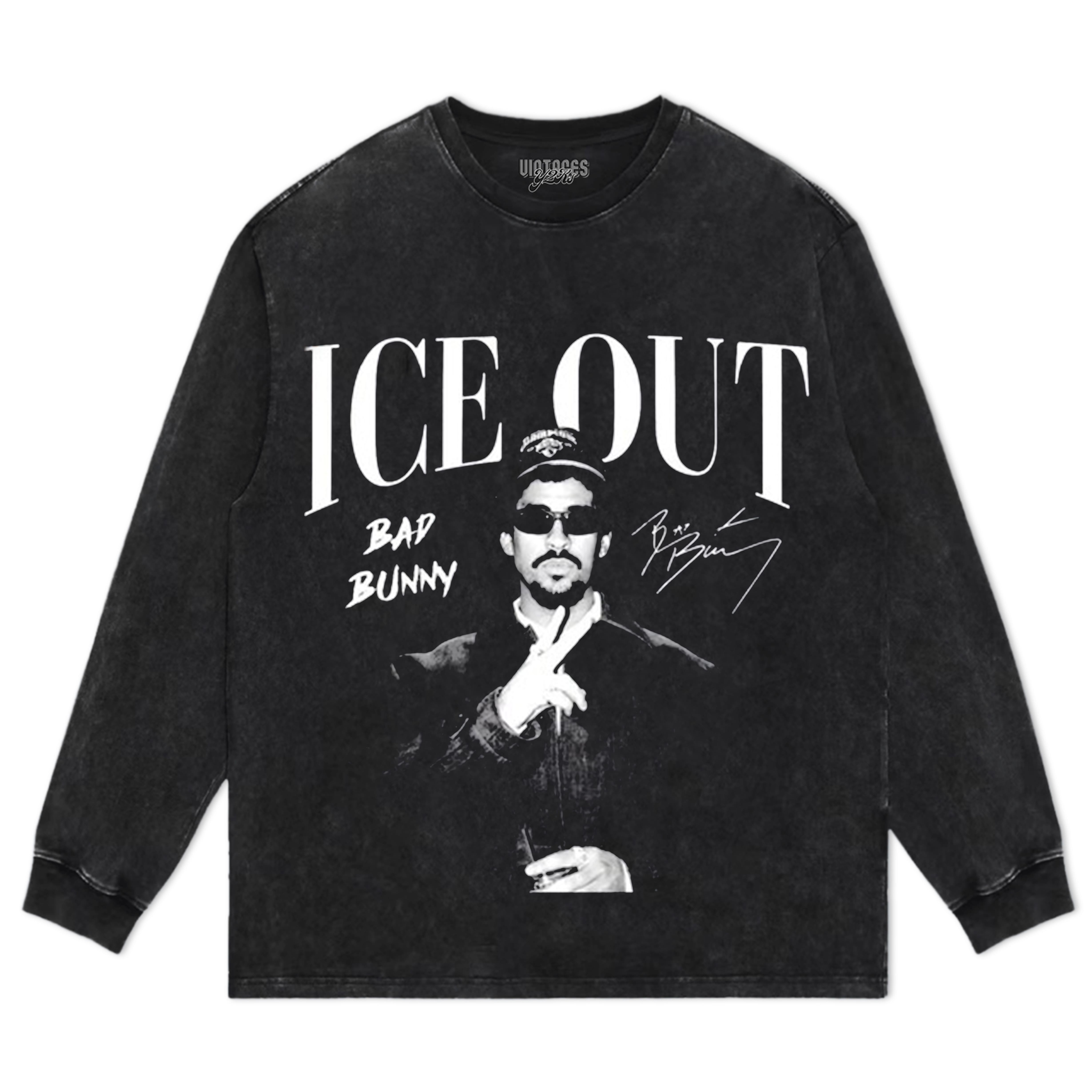 BAD BUNNY - ICE OUT TEE & LS & HOODIE