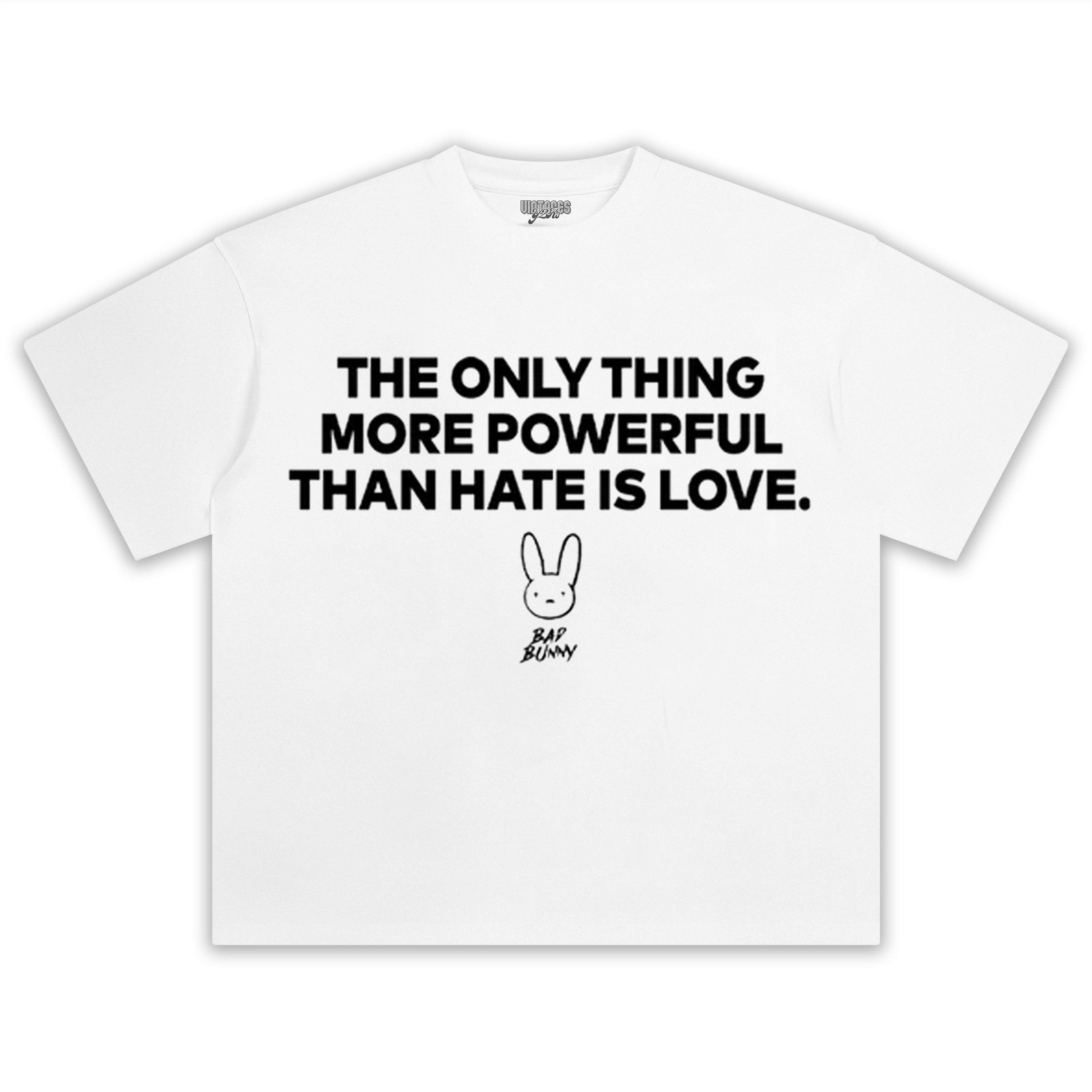BAD BUNNY - LOVE HATE TEE & LS & HOODIE