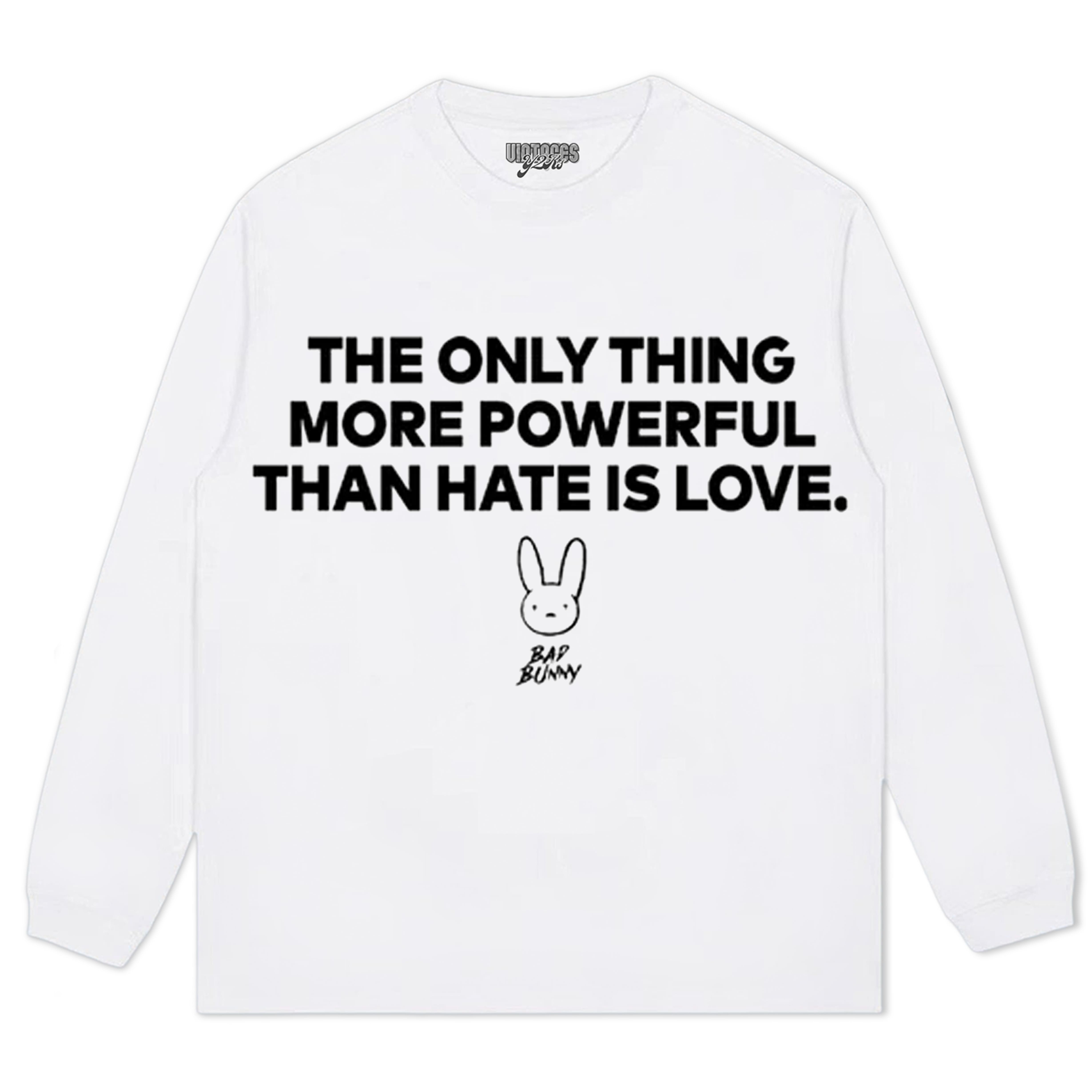 BAD BUNNY - LOVE HATE TEE & LS & HOODIE